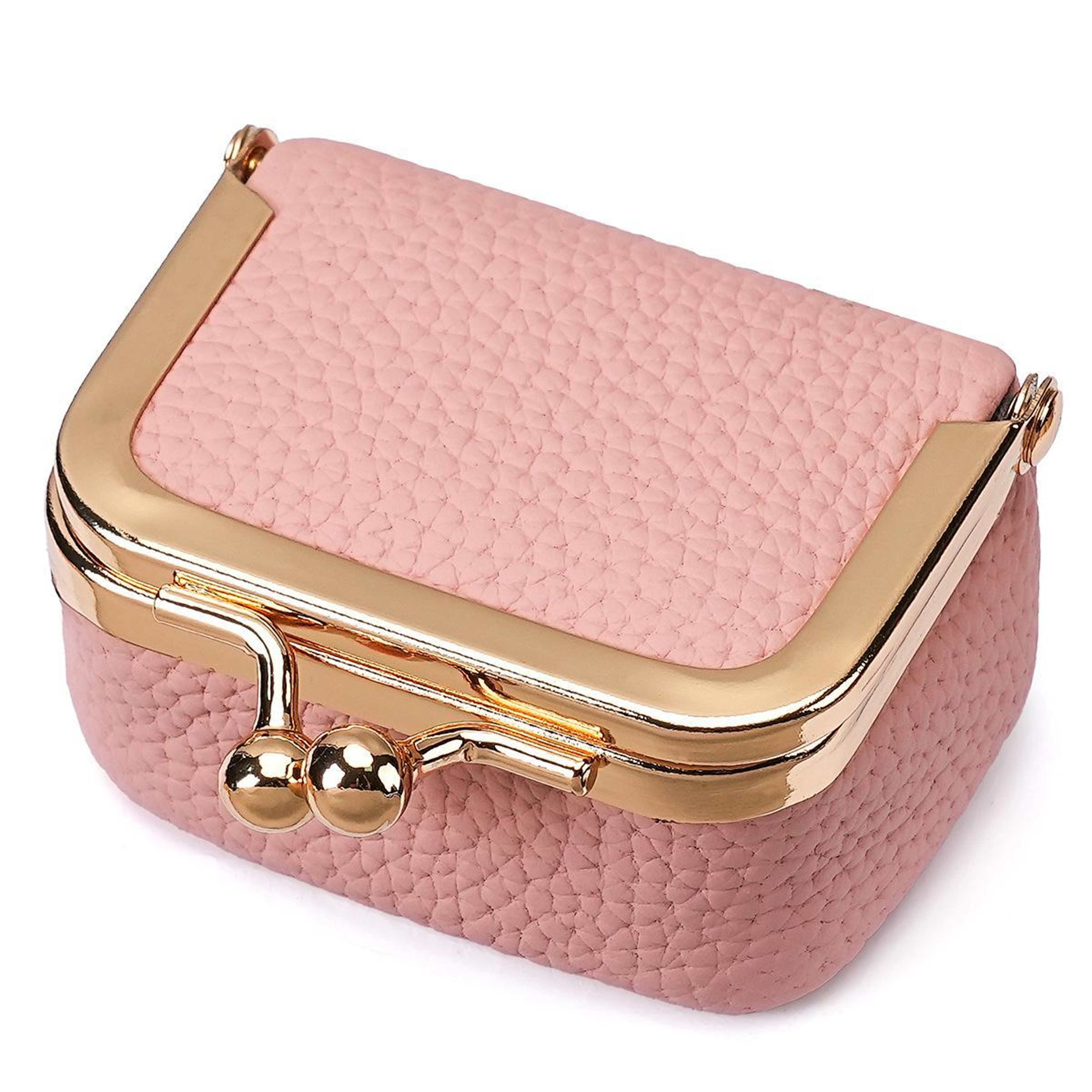Mini Genuine Leather Jewelry Storage Pouch with Secure Clasp – view 21