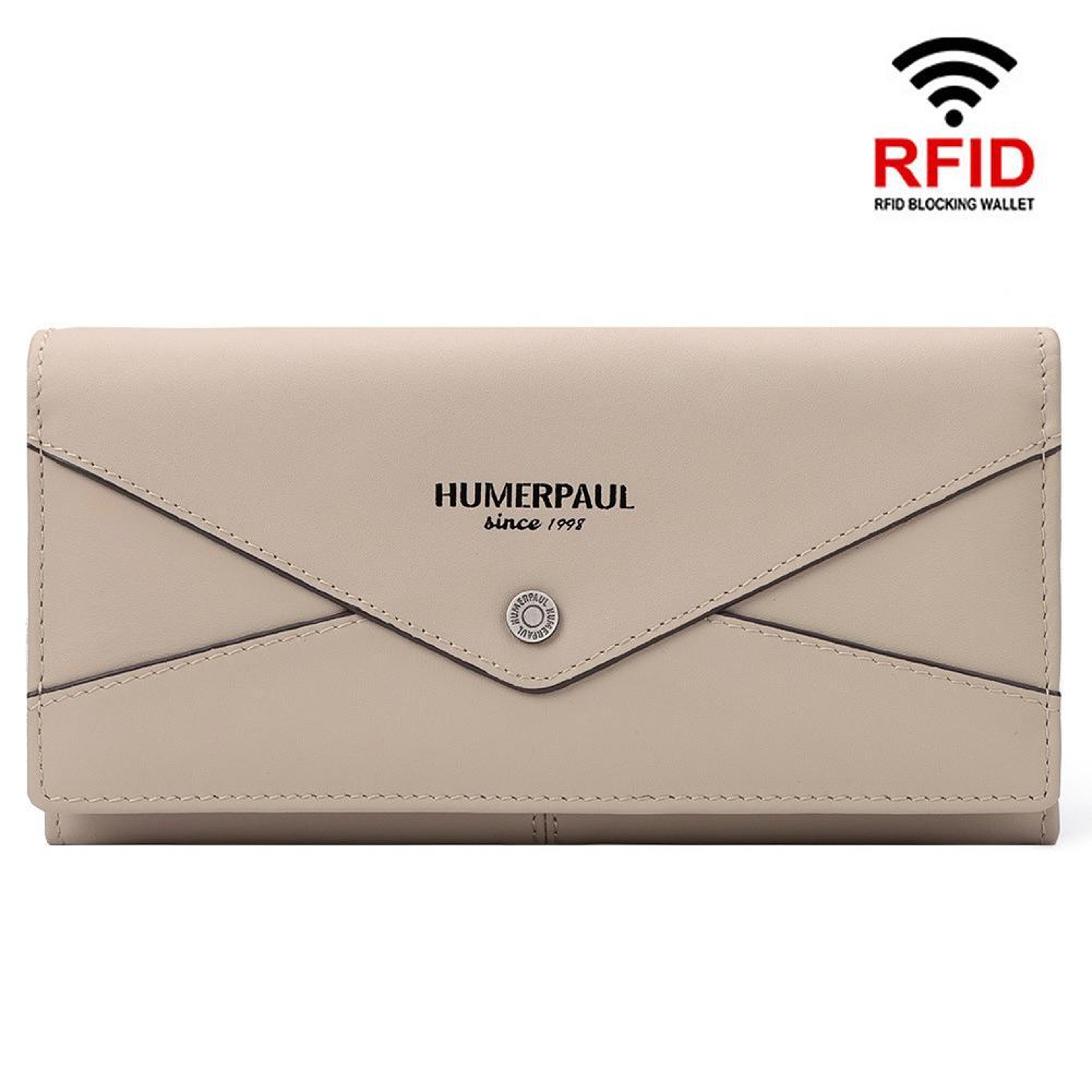 Womens Leather Long Wallet with RFID Protection and Multiple Card Slots – view 9