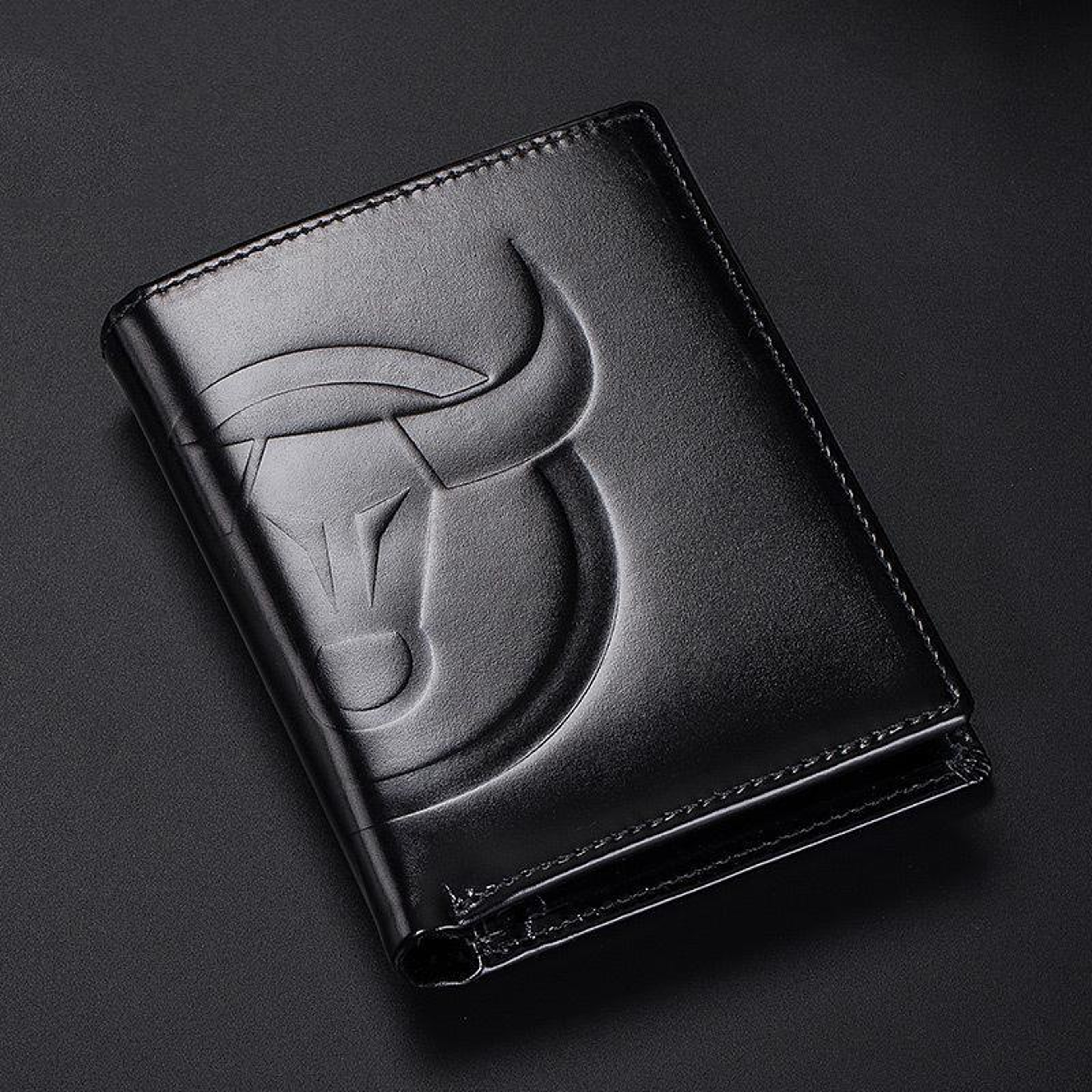 RFID Blocking Cowhide Leather Wallet with Multiple Card Slots – view 5