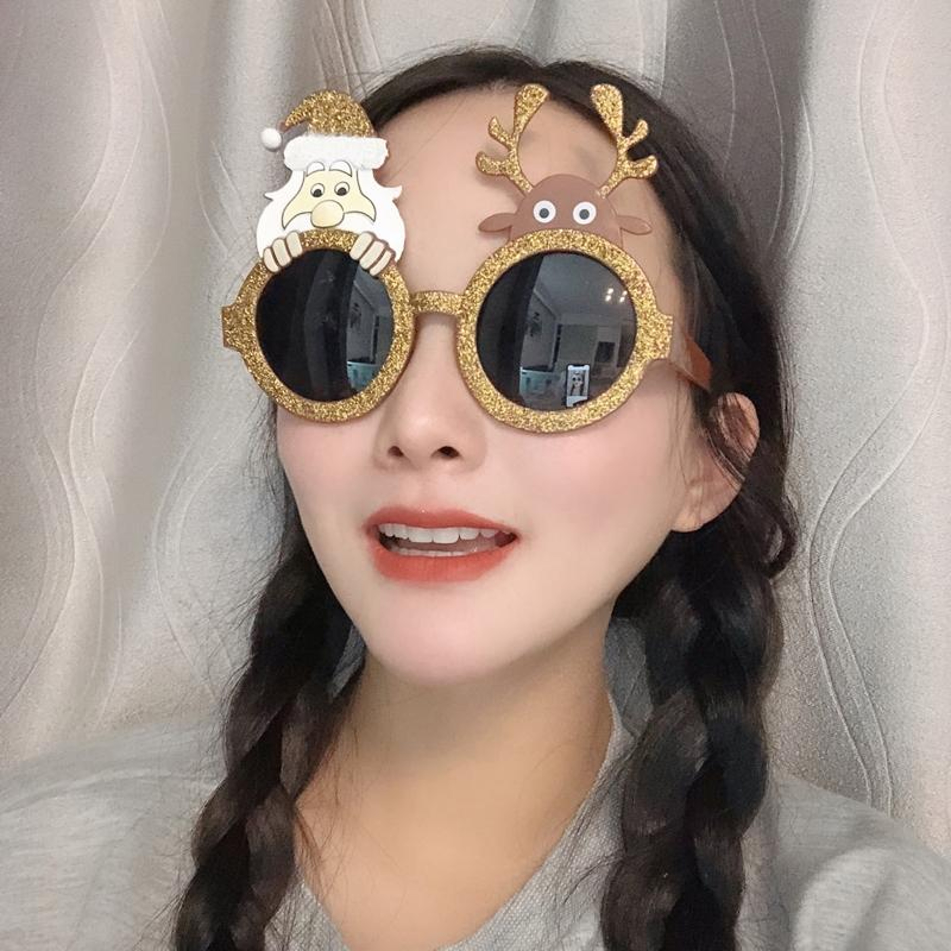 Funny Christmas Glasses and Hair Clip Holiday Accessories – view 16