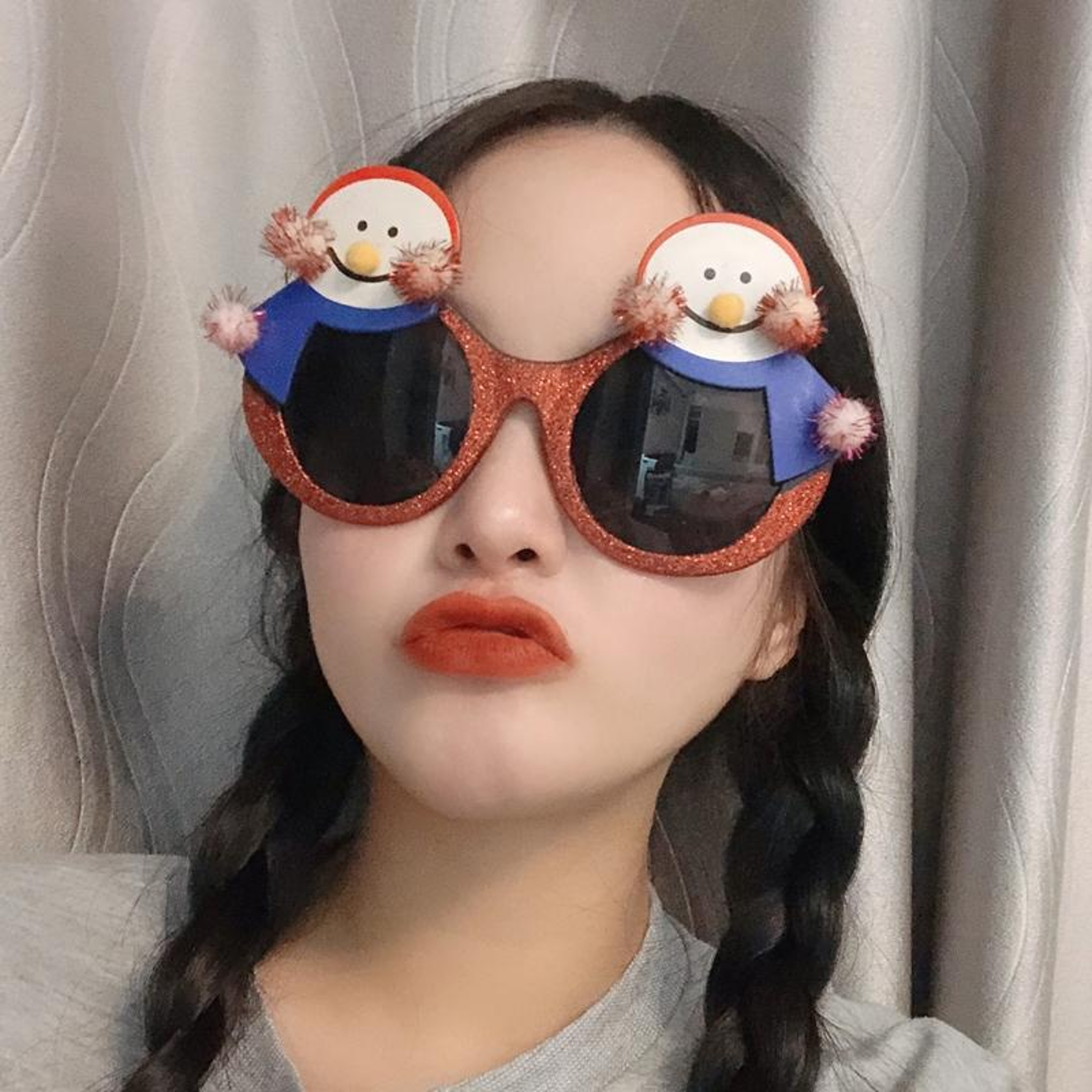 Funny Christmas Glasses and Hair Clip Holiday Accessories – view 20