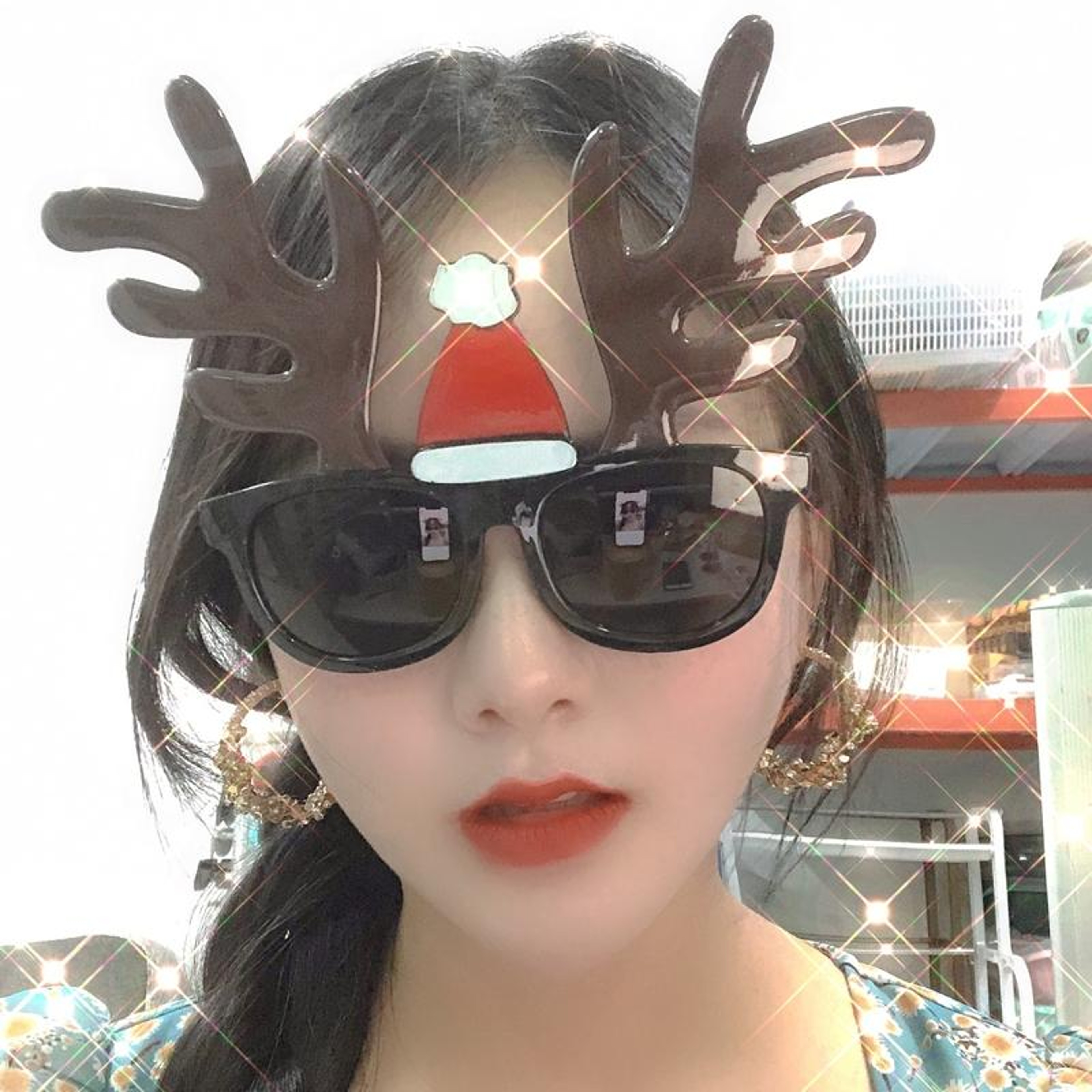 Funny Christmas Glasses and Hair Clip Holiday Accessories – view 25