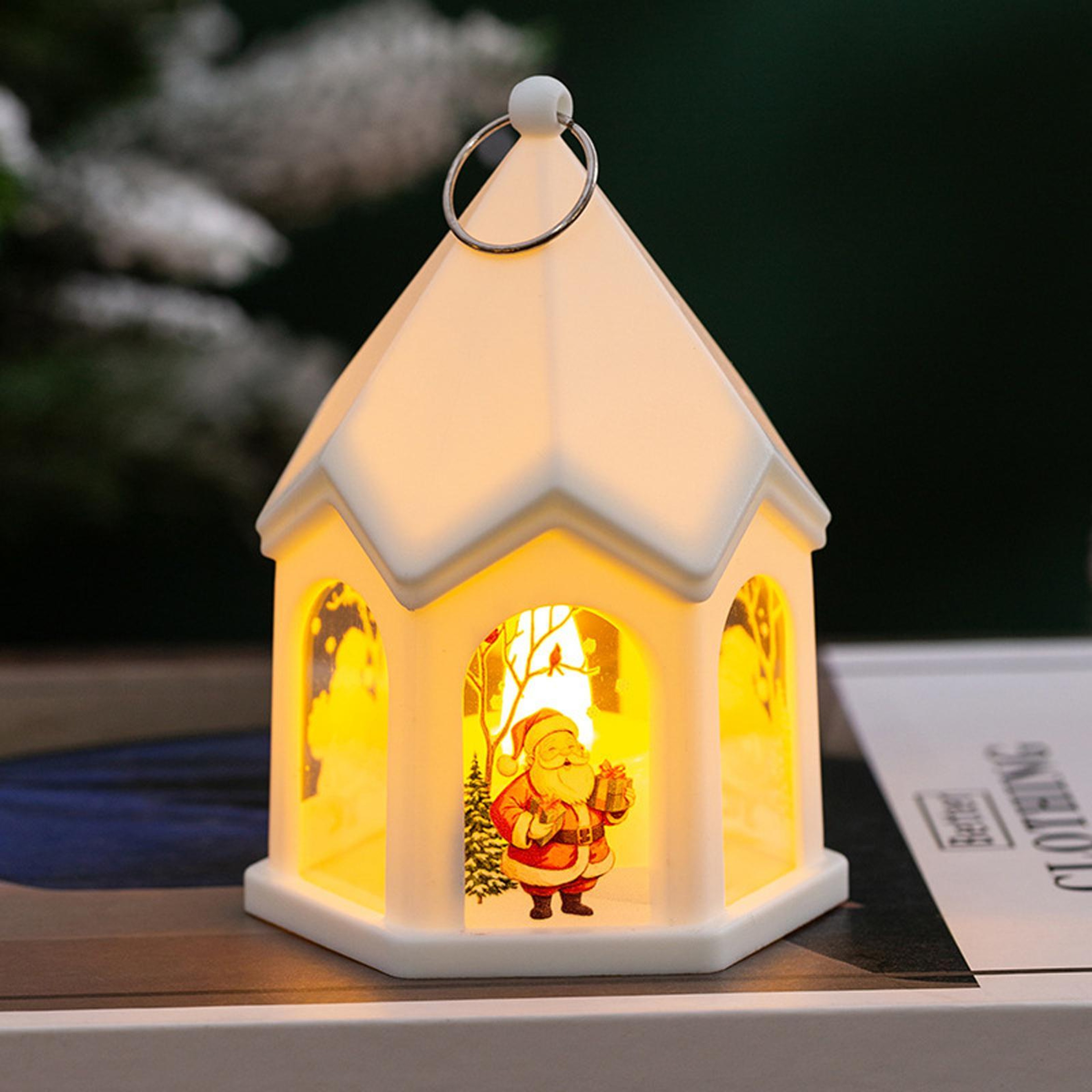 Light Up Christmas Ornament Battery Operated Vintage Holiday Night Light – view 1