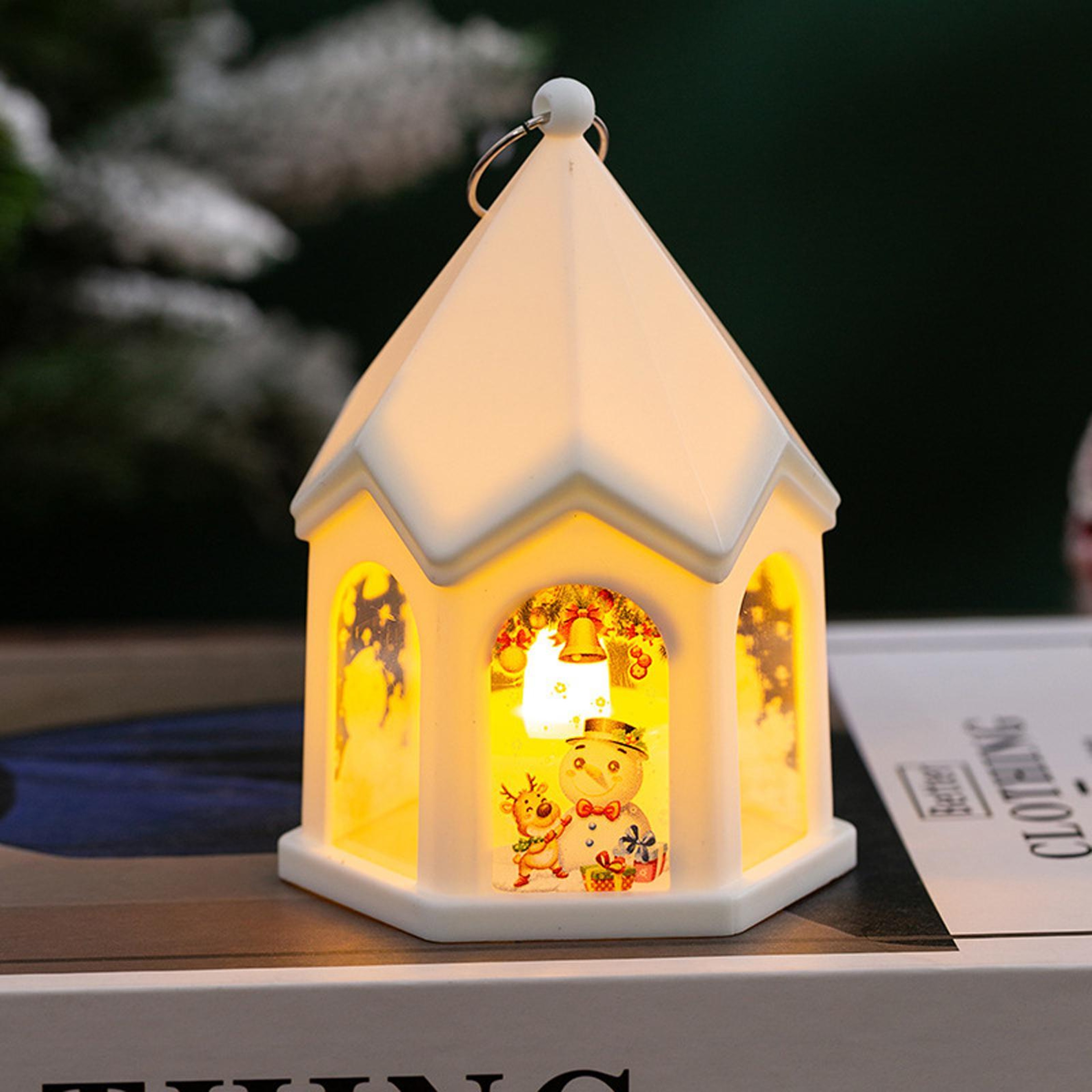 Light Up Christmas Ornament Battery Operated Vintage Holiday Night Light – view 3