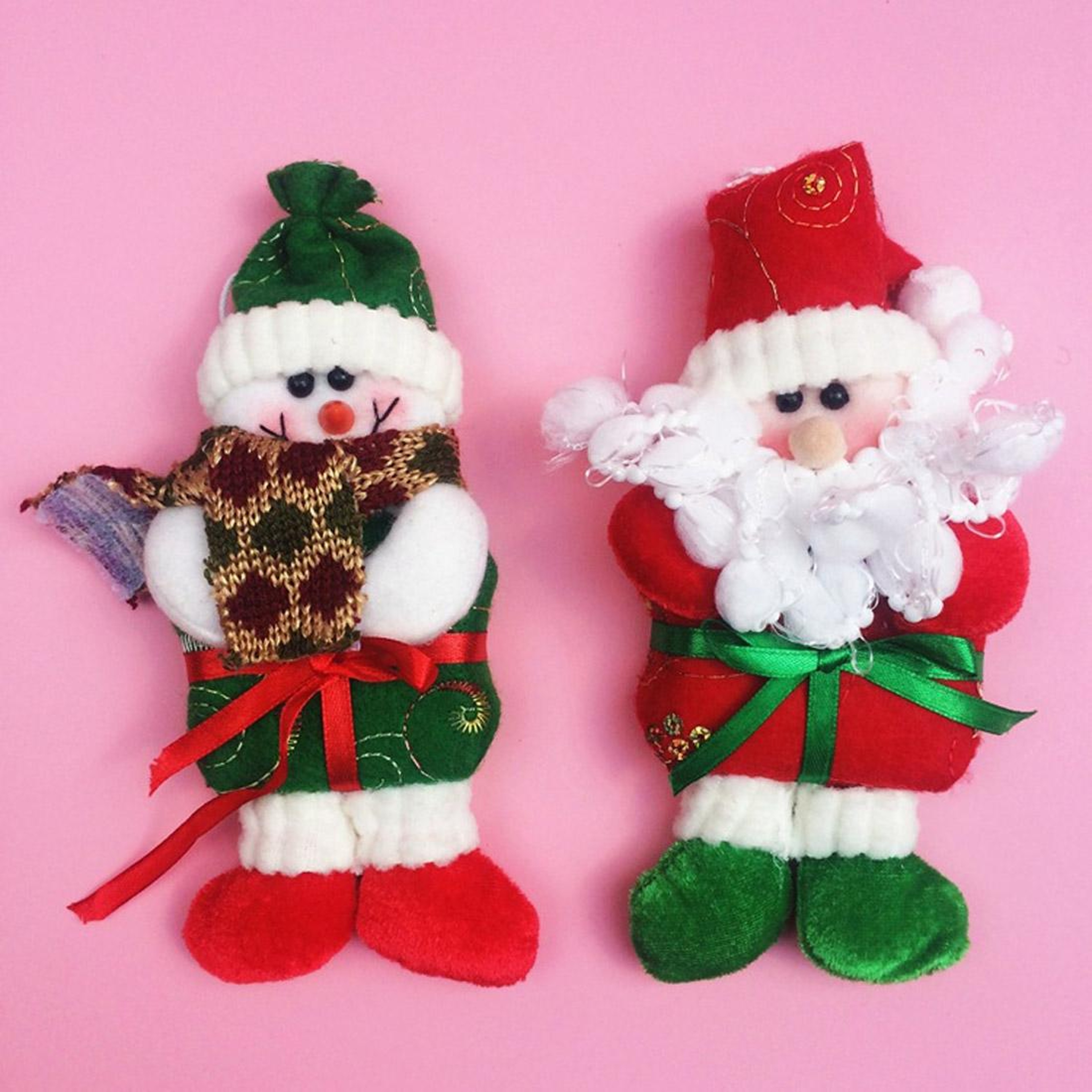 Christmas Tree Doll Bell Pendants for Holiday Home Decorations – view 7