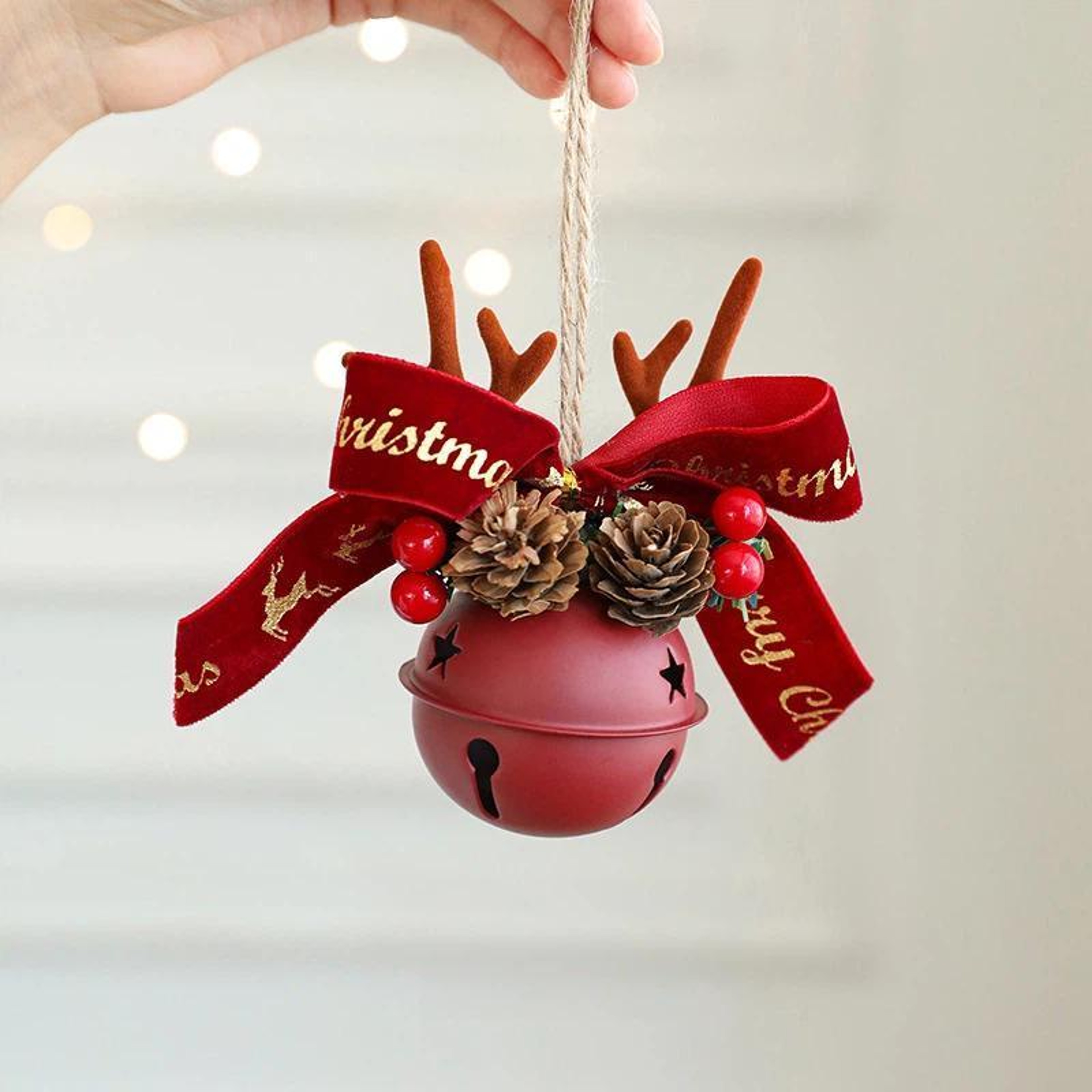 Christmas Hanging Bells for Christmas Tree and Window Decorations – view 7