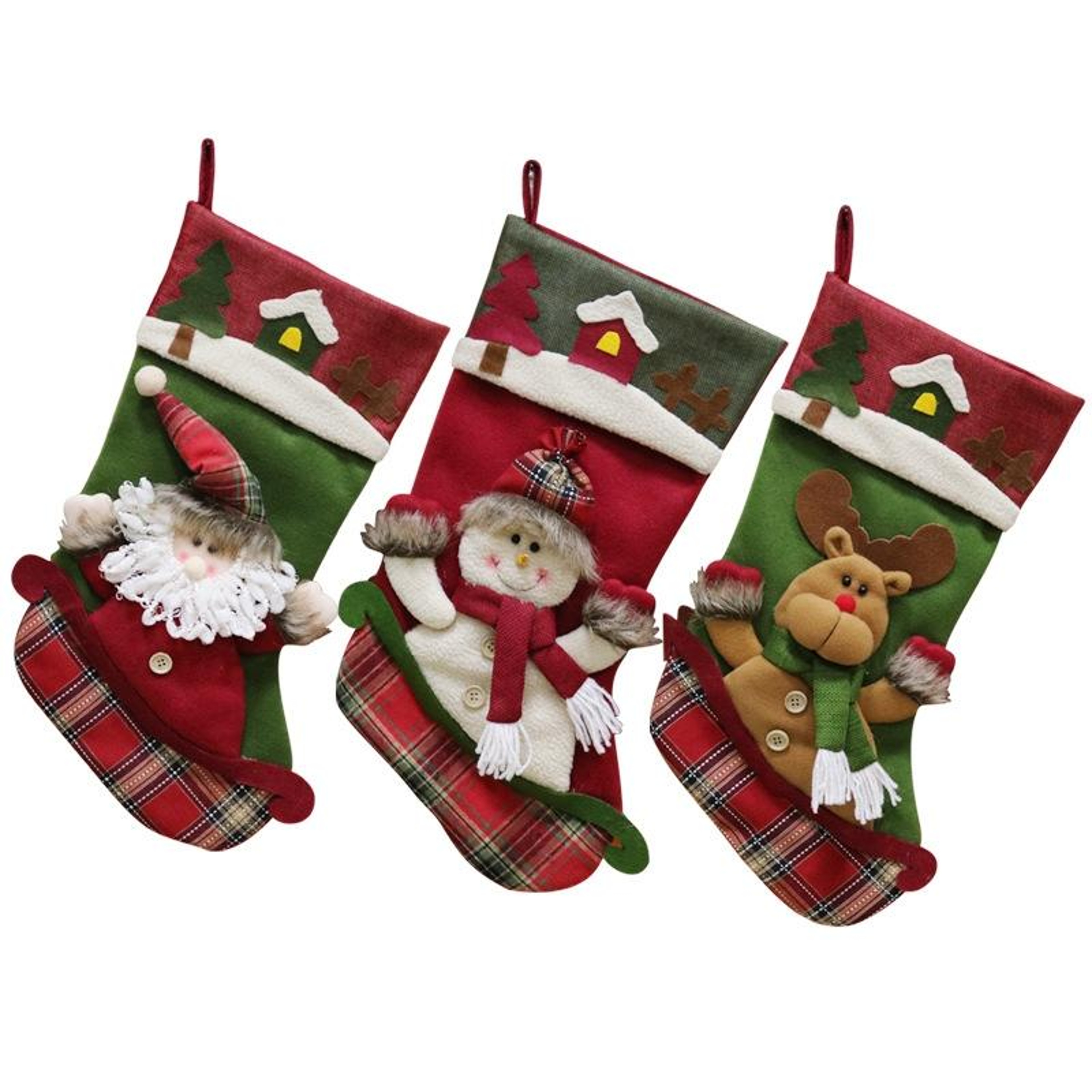 Christmas Stocking Gift Bag Christmas Tree Hanging Decoration – view 4