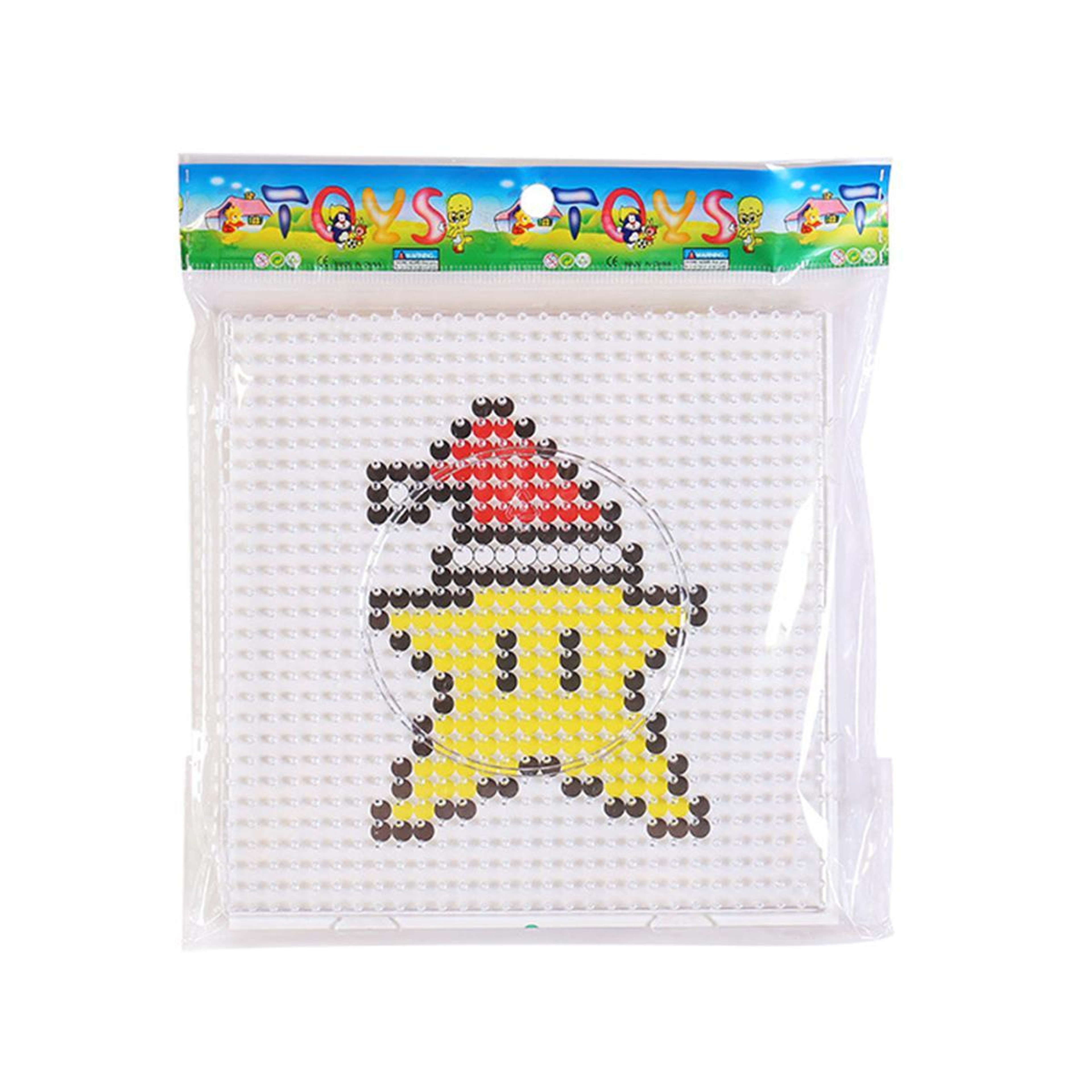 Christmas Fuse Beads DIY Craft Kit with Pegboard and Holiday Patterns – view 1