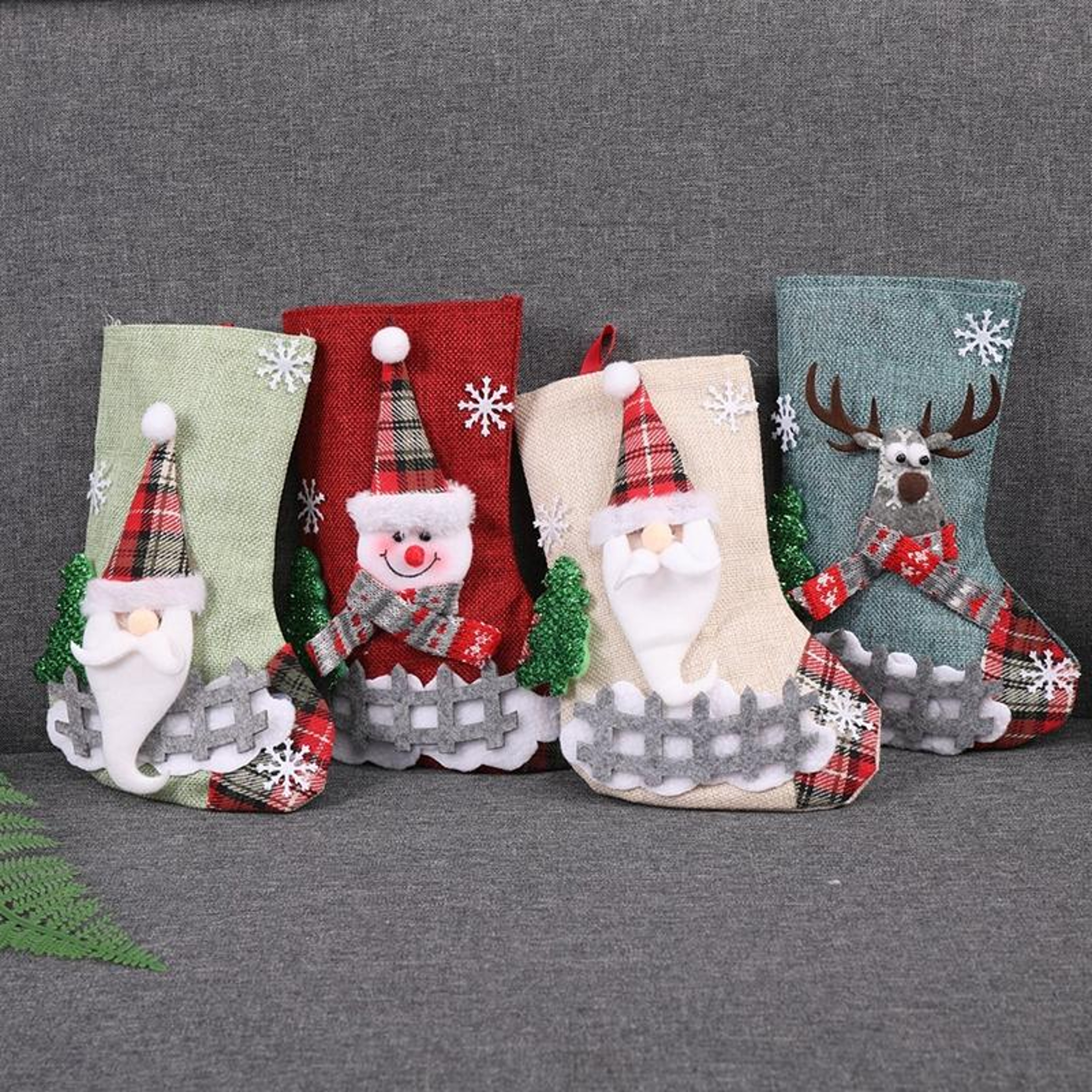 Christmas Stocking Gift Bag for Holiday Candy and Small Gifts – view 10