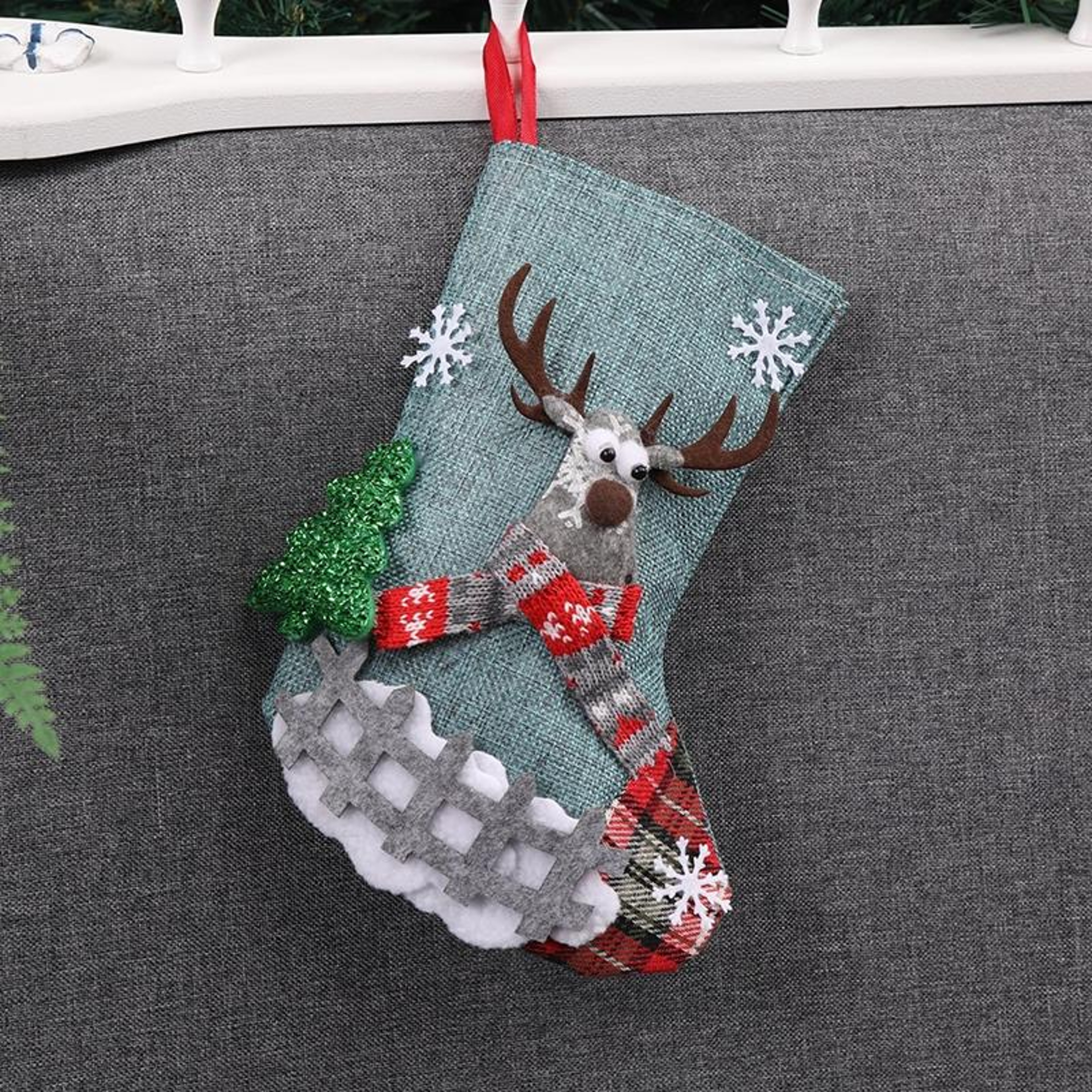 Christmas Stocking Gift Bag for Holiday Candy and Small Gifts – view 8