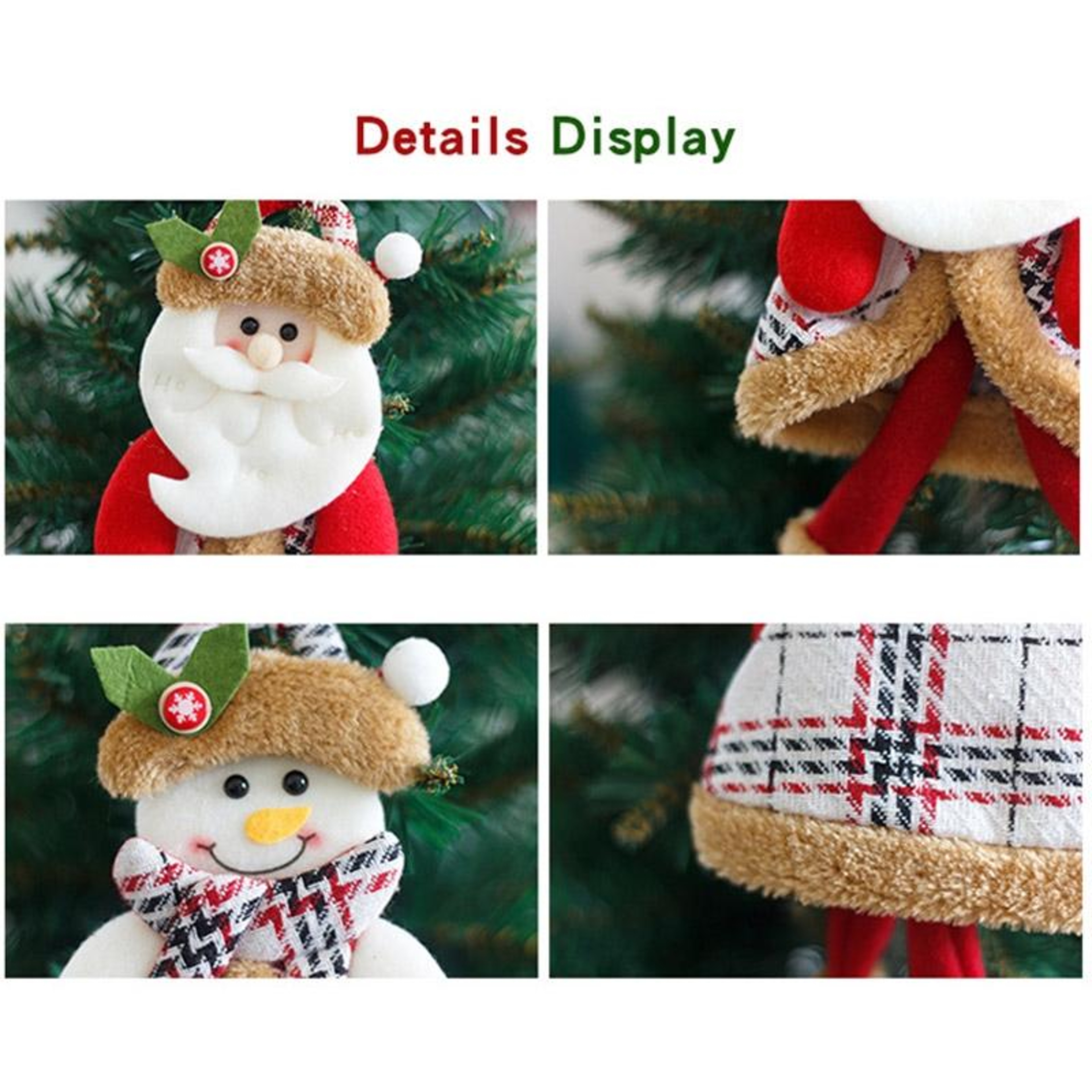 Christmas Cartoon Doll Pendant Decoration for Home and Holiday Displays – view 6