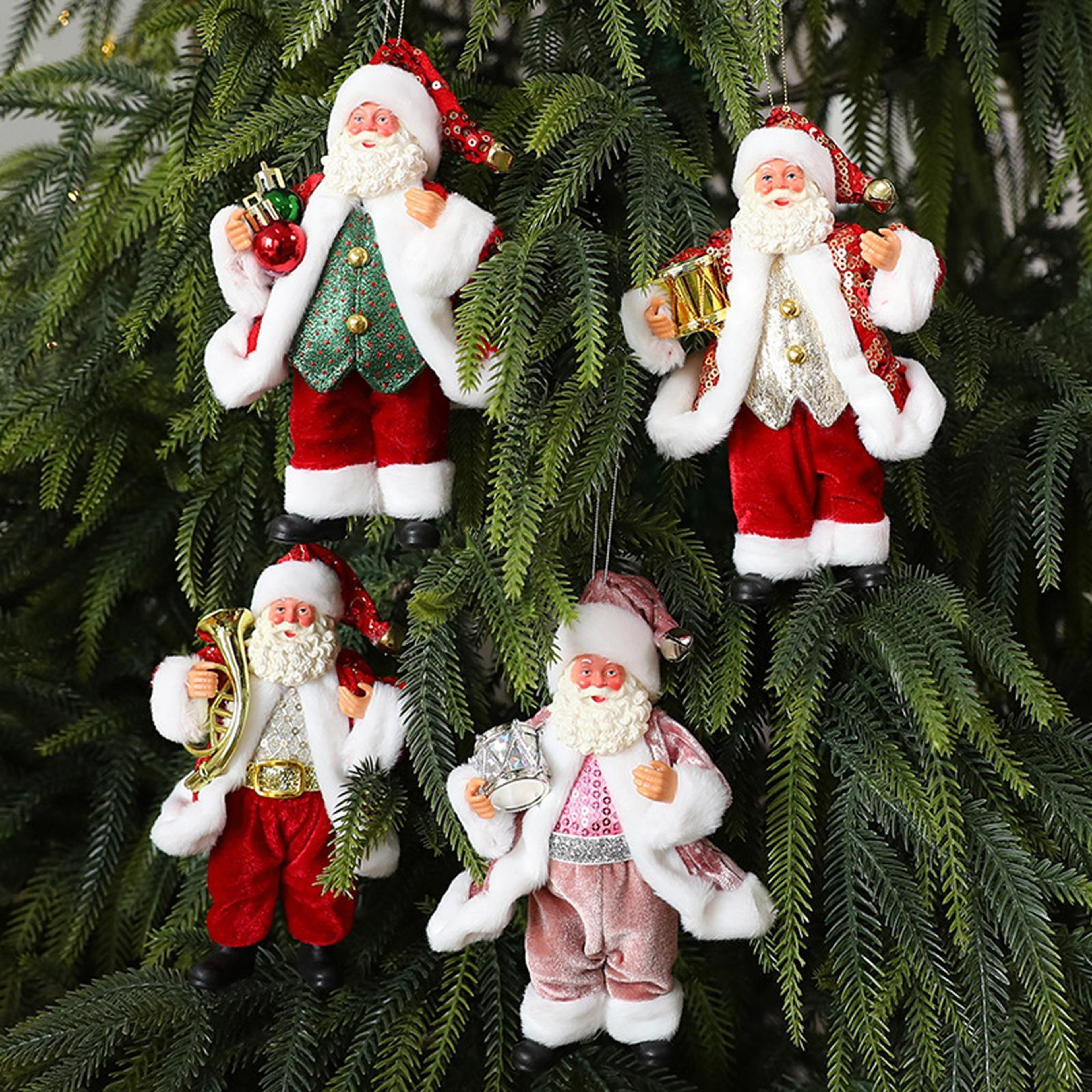 Santa Claus Christmas Doll Ornament for Tree and Window Display – view 9