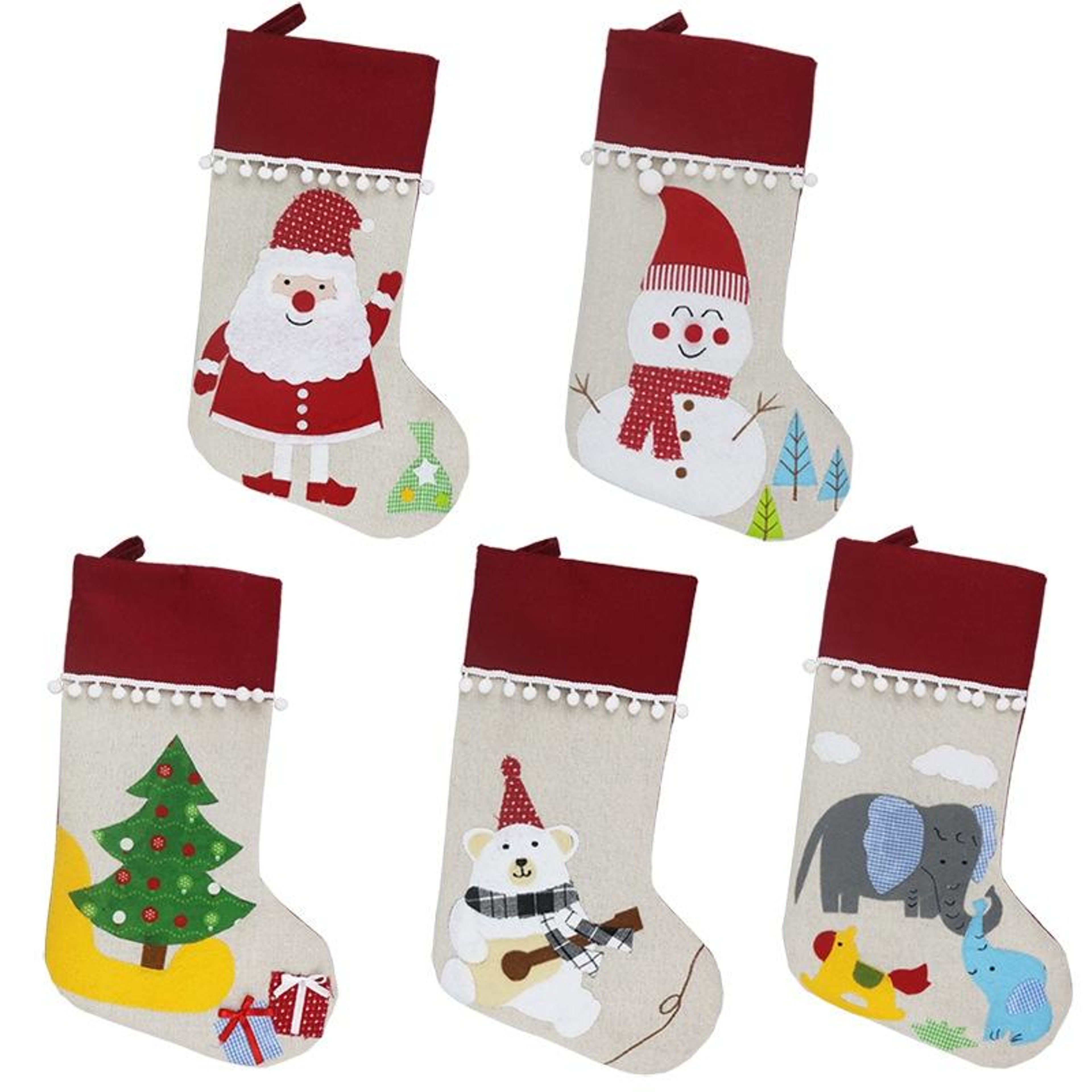 Christmas Stocking Gift Bag for Holiday Decorations & Gifts – view 6