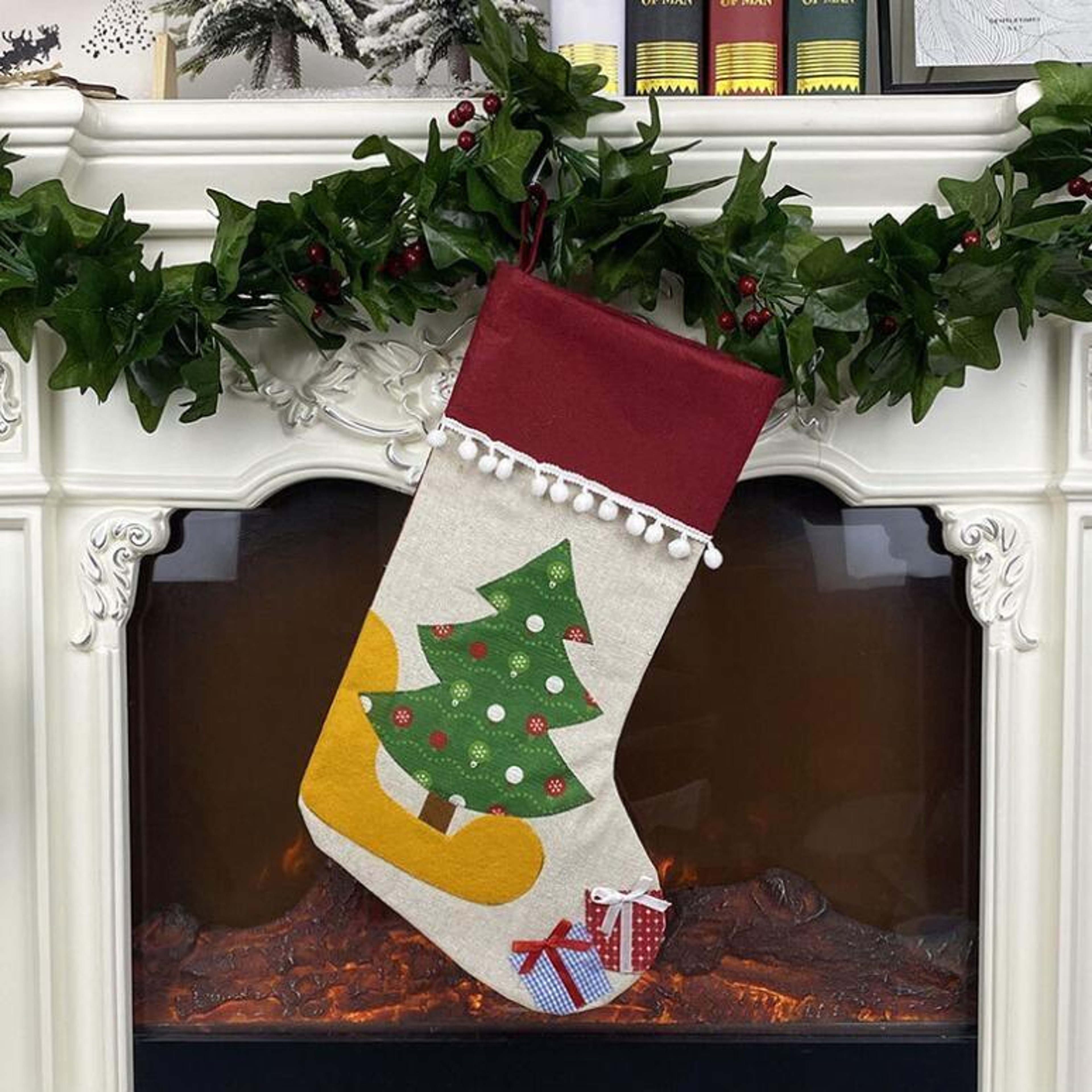 Christmas Stocking Gift Bag for Holiday Decorations & Gifts – view 8
