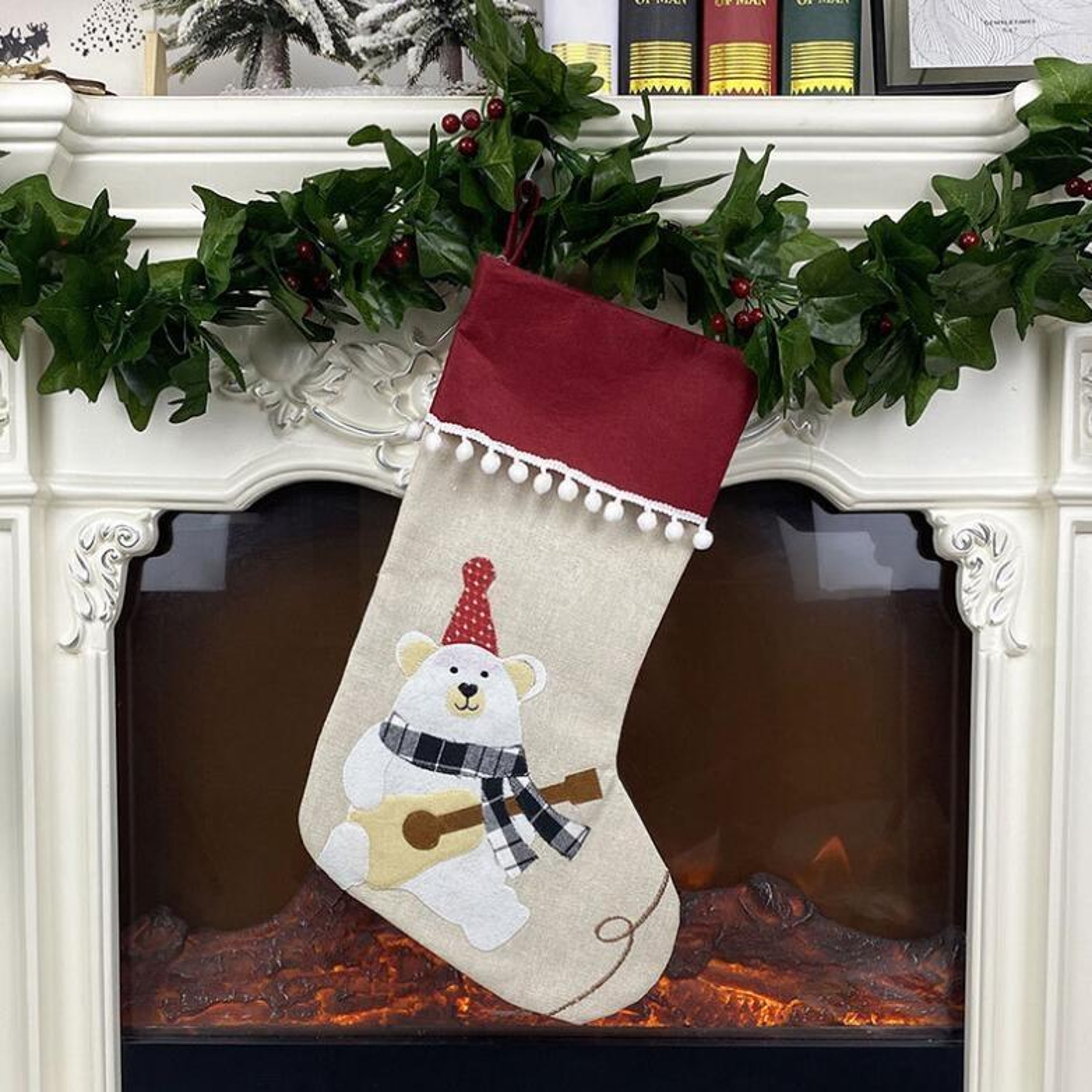 Christmas Stocking Gift Bag for Holiday Decorations & Gifts – view 10
