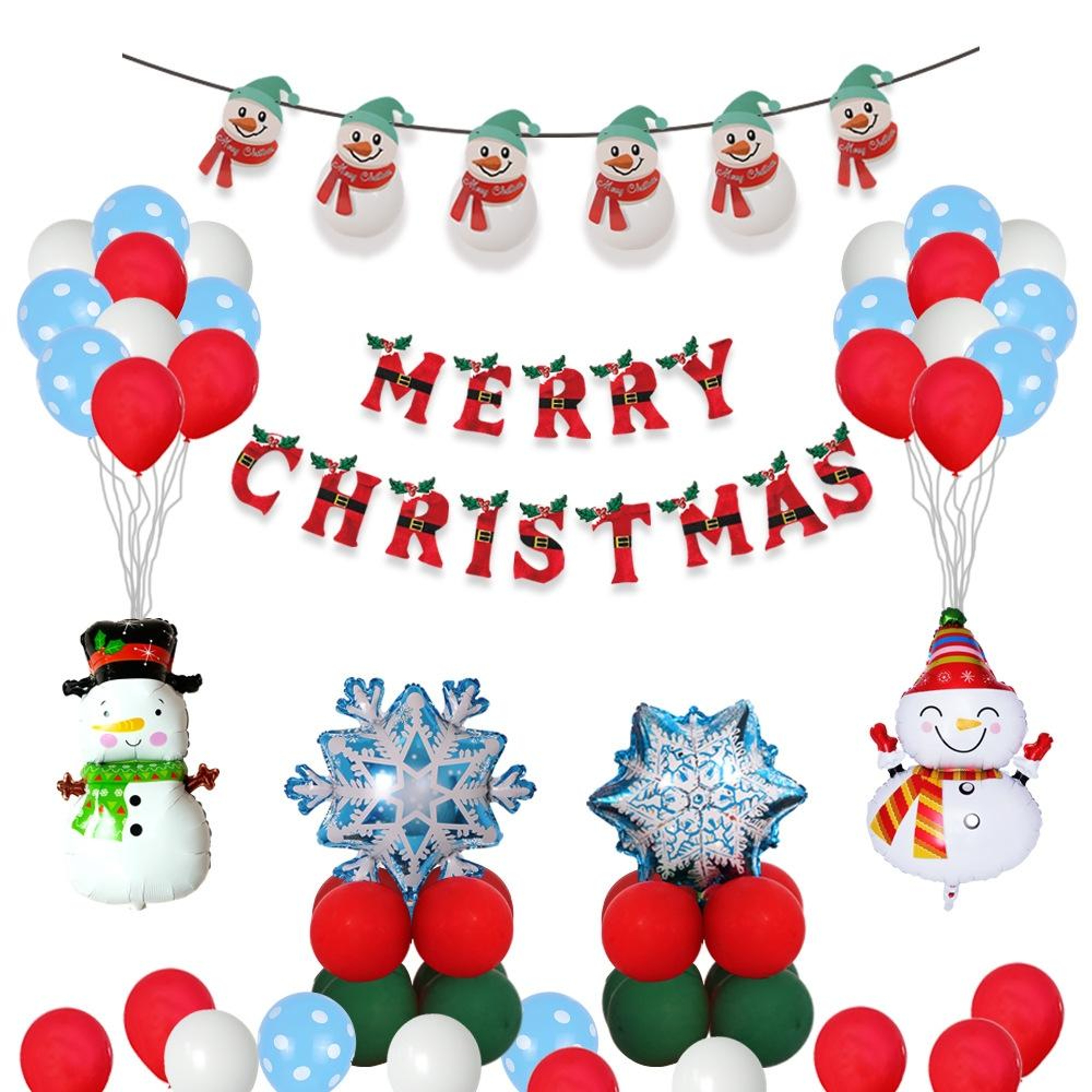 Christmas Balloon Set For Merry Christmas Party Decorations 4