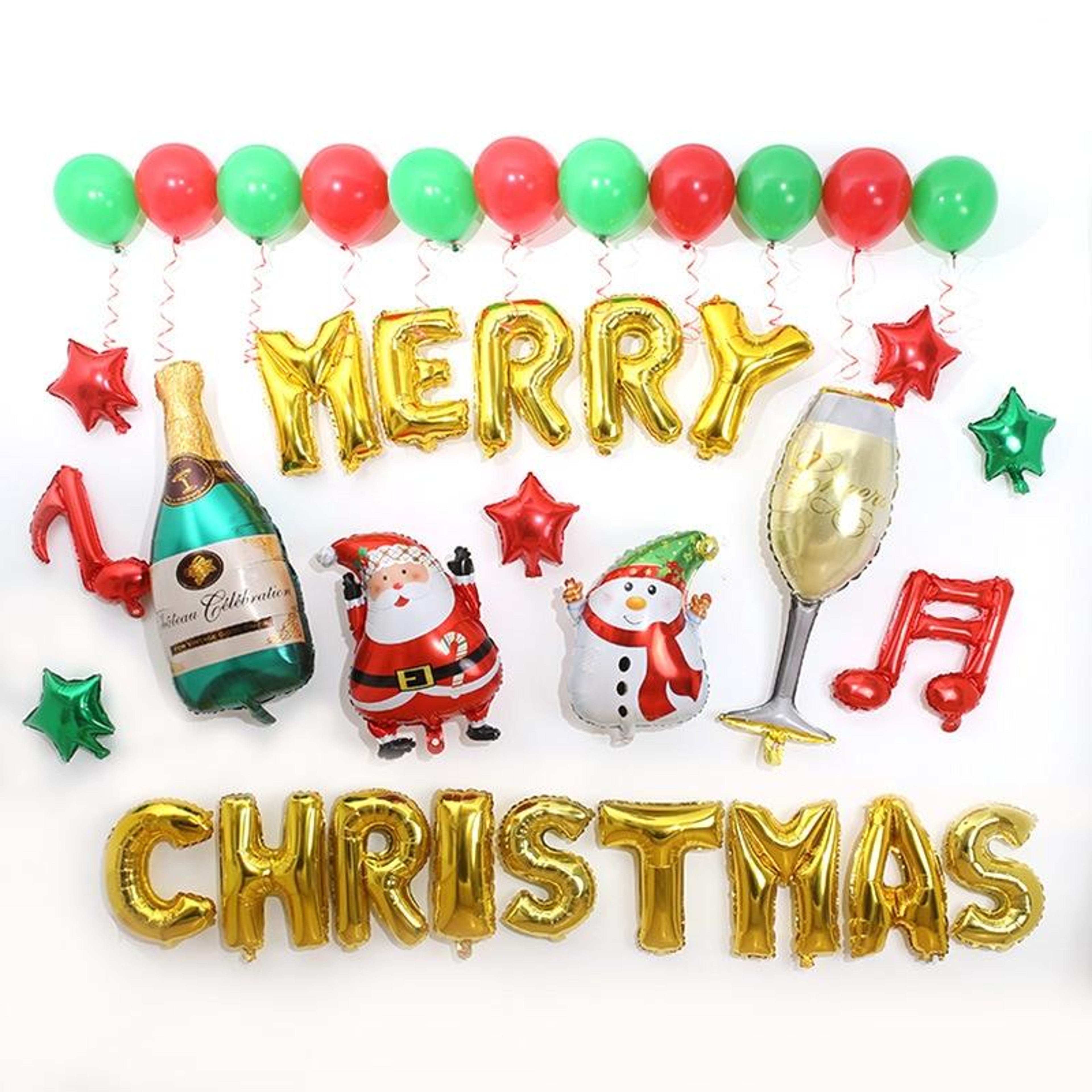 Christmas Balloon Set For Merry Christmas Party Decorations 6