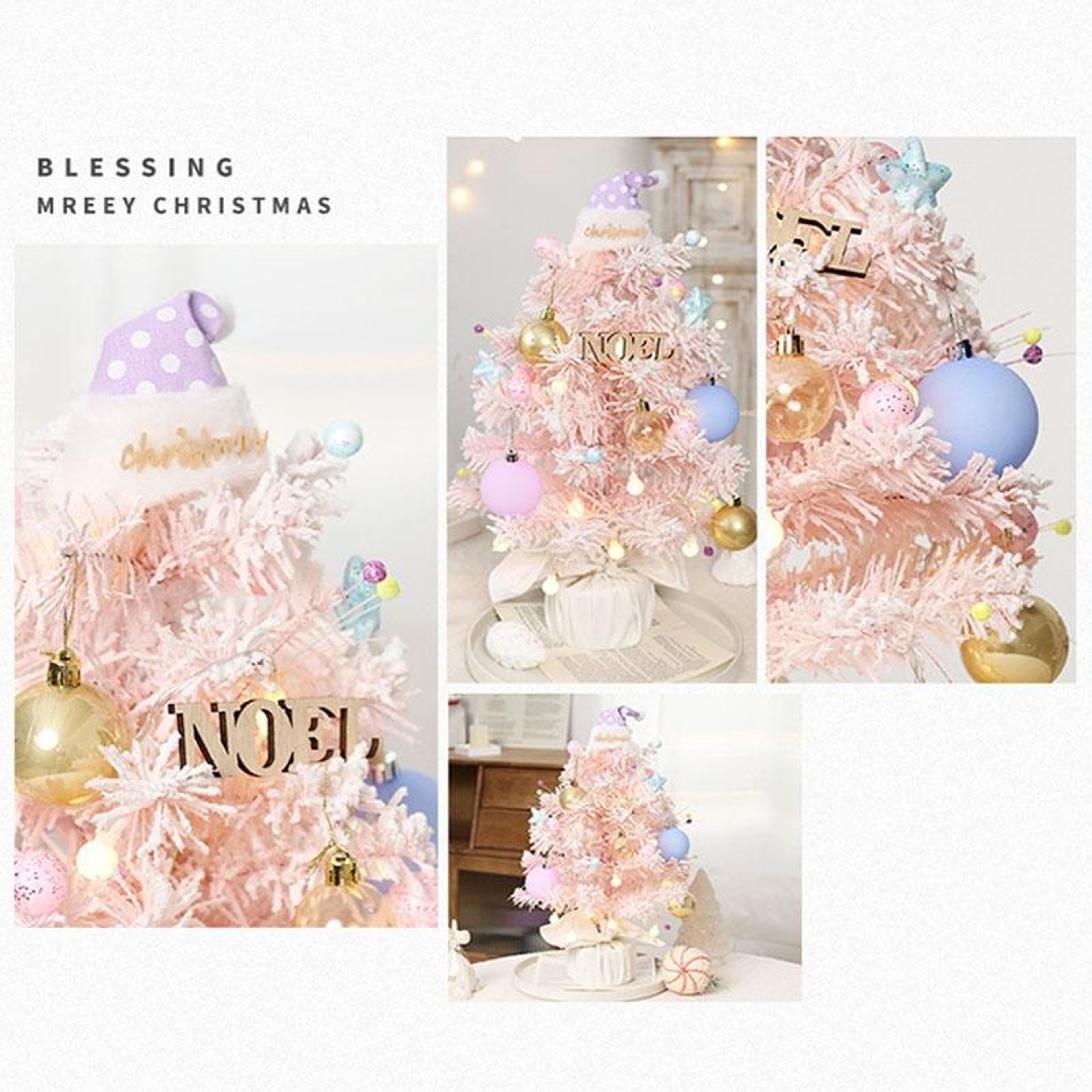 LED Rotating Christmas Tree Music Box Desktop Decoration – view 3