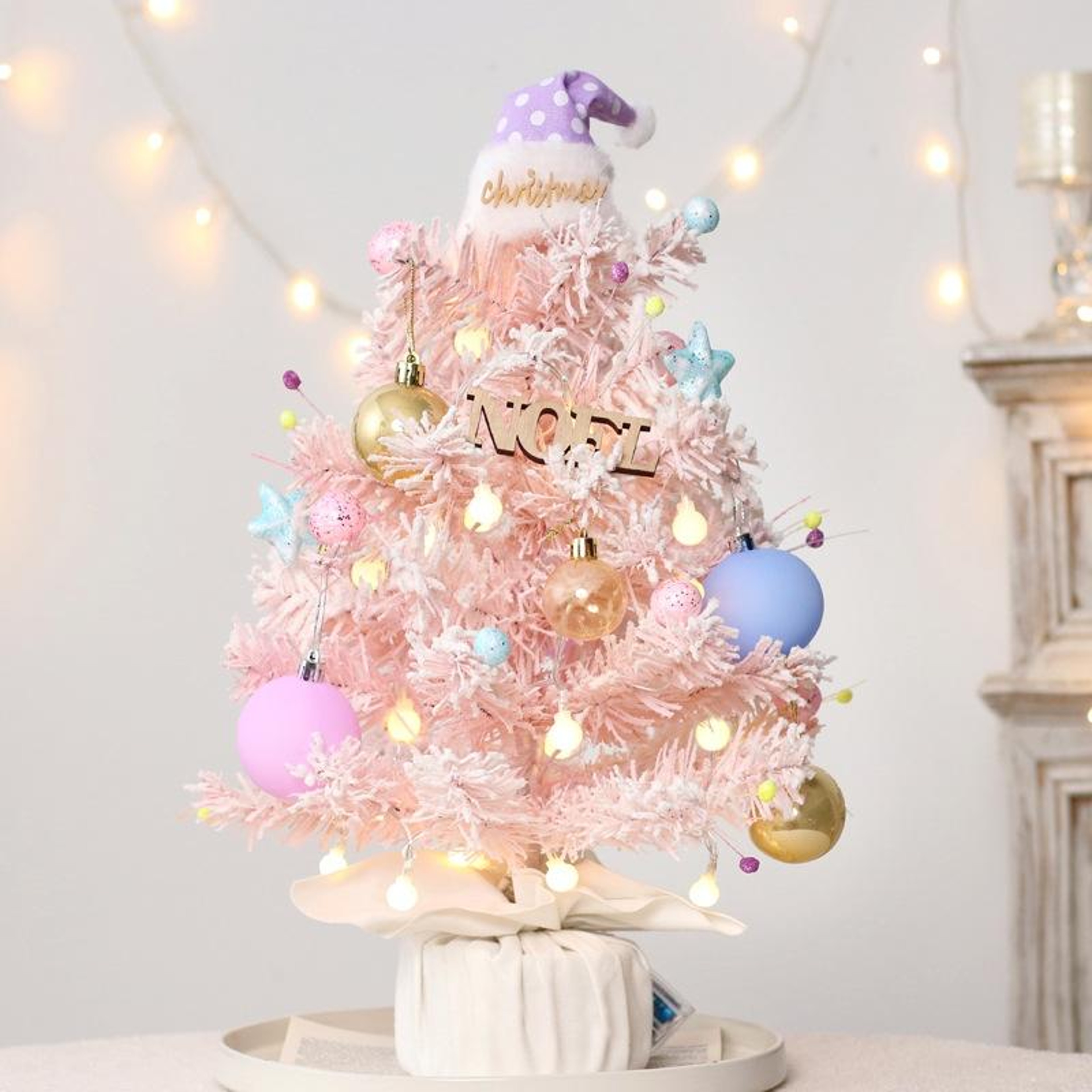 LED Rotating Christmas Tree Music Box Desktop Decoration – view 7