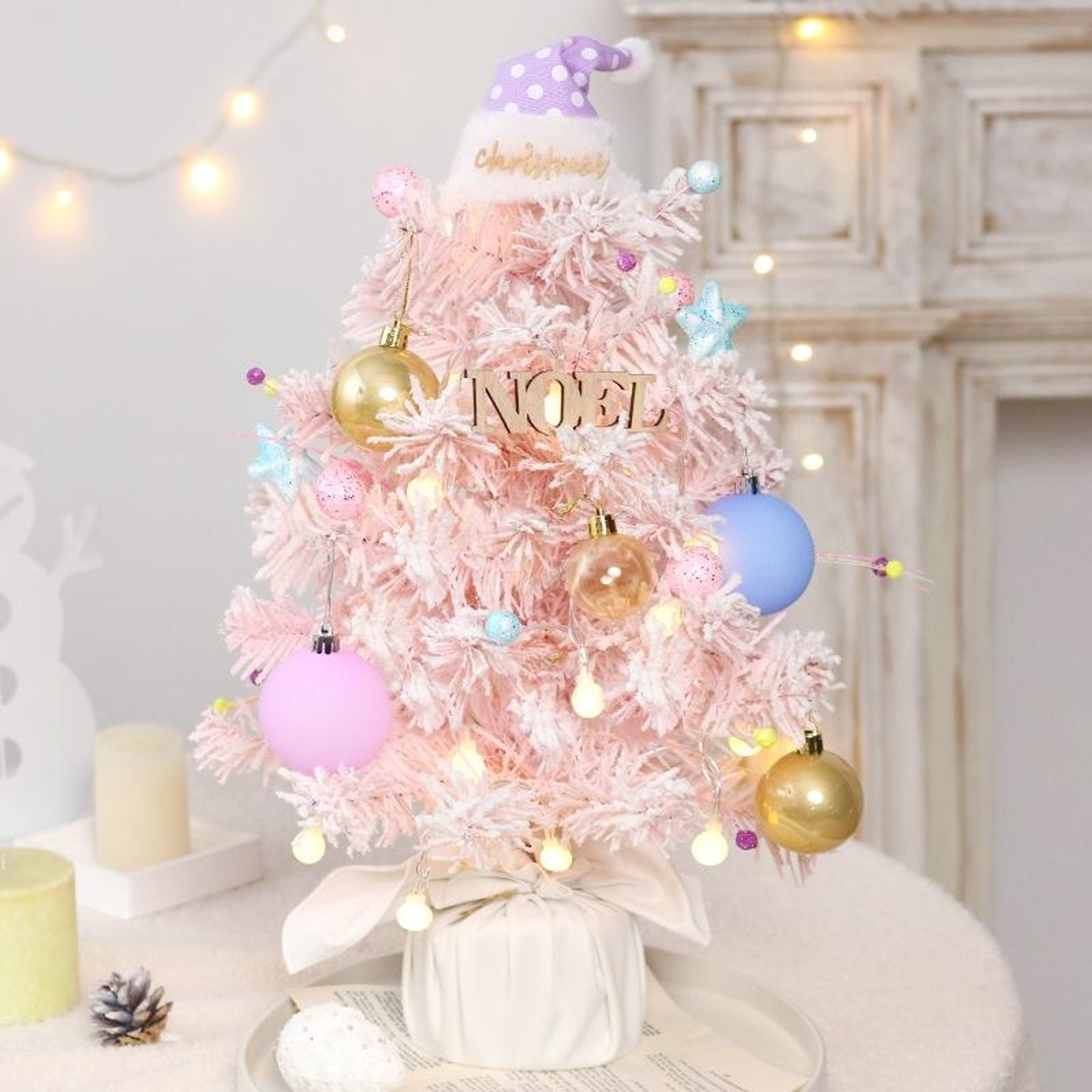 LED Rotating Christmas Tree Music Box Desktop Decoration – view 8