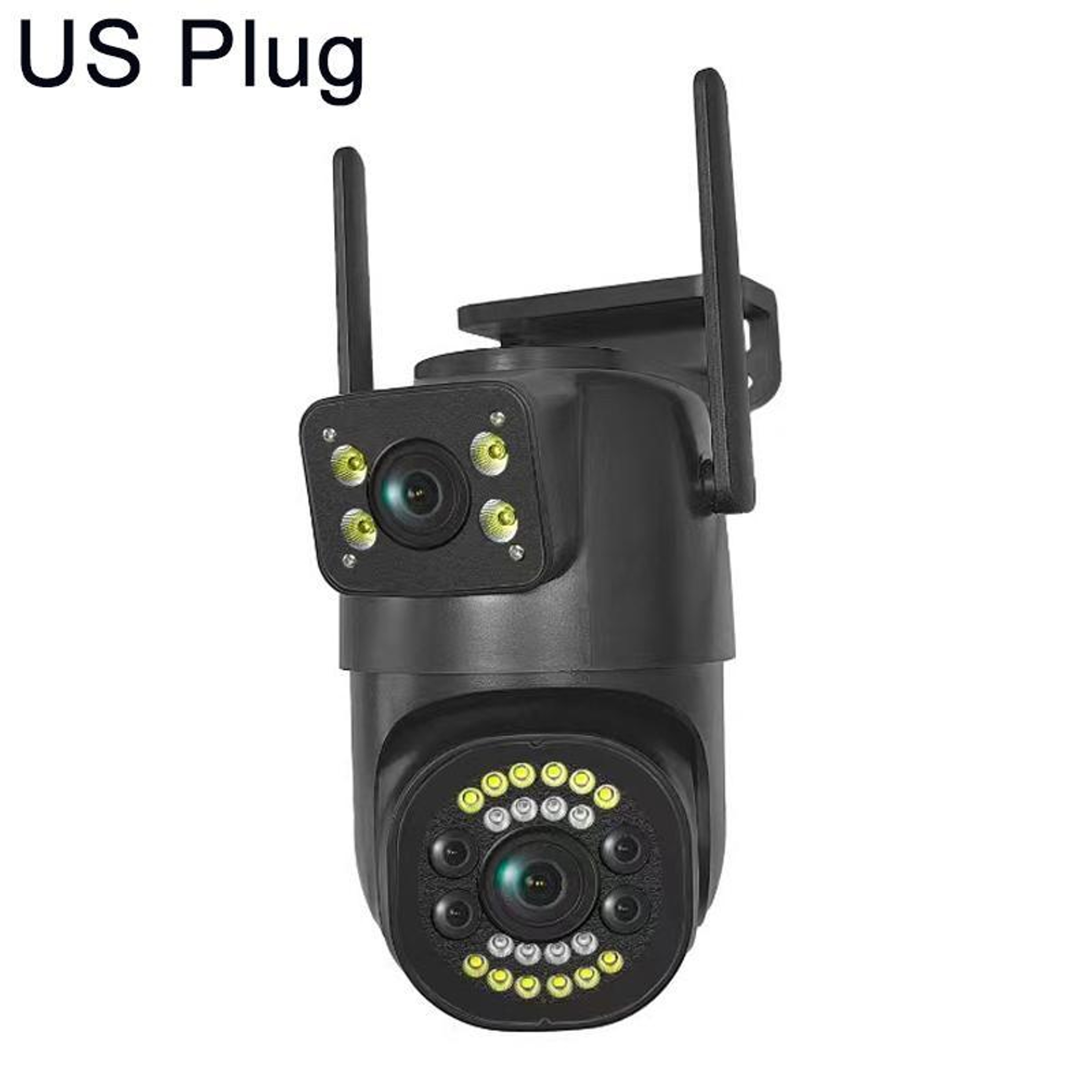 Outdoor WiFi Security Camera with Dual Lens 2K HD Video and 360° Panoramic View – view 10