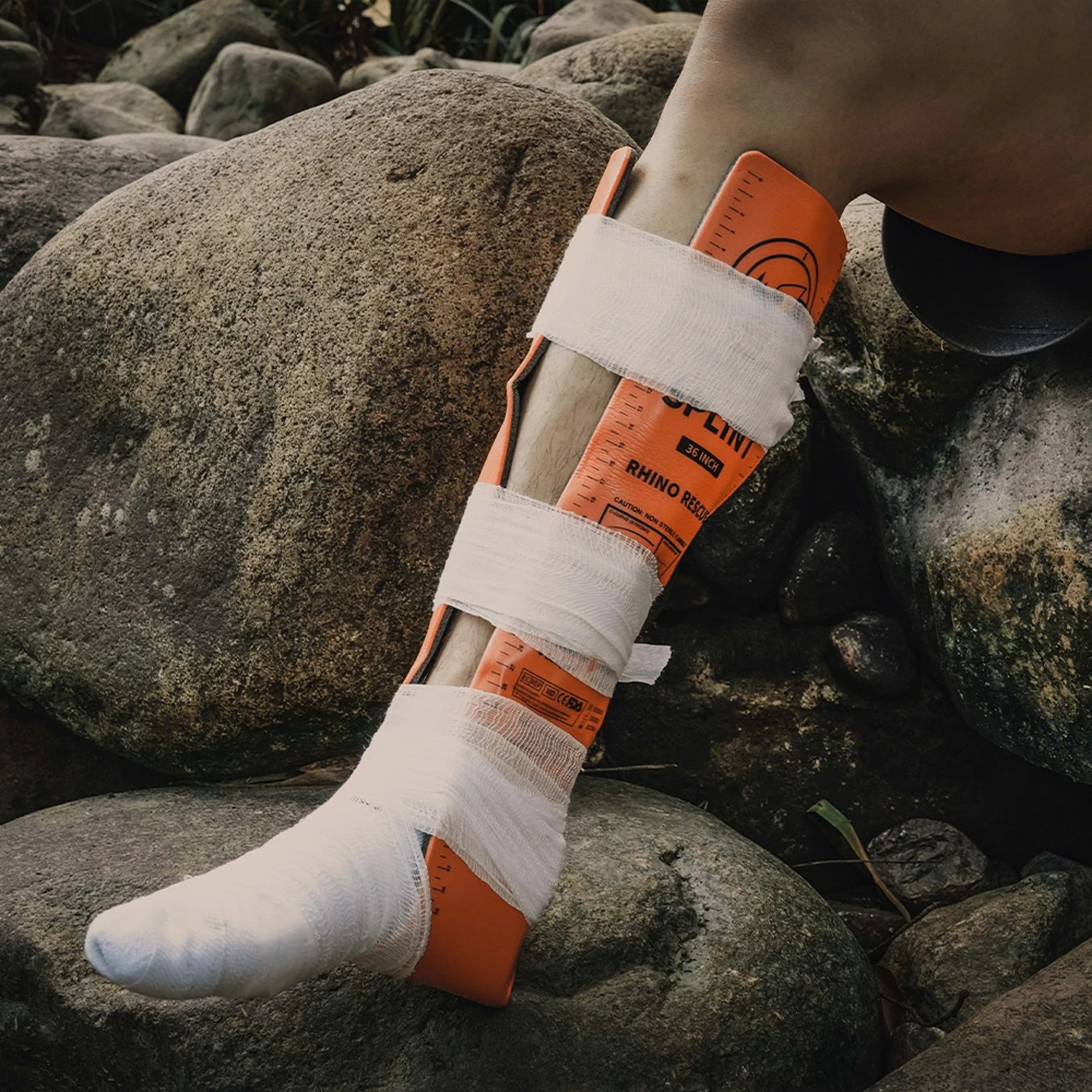 First Aid Splint Moldable Emergency Splint For Outdoor Injury Support 2