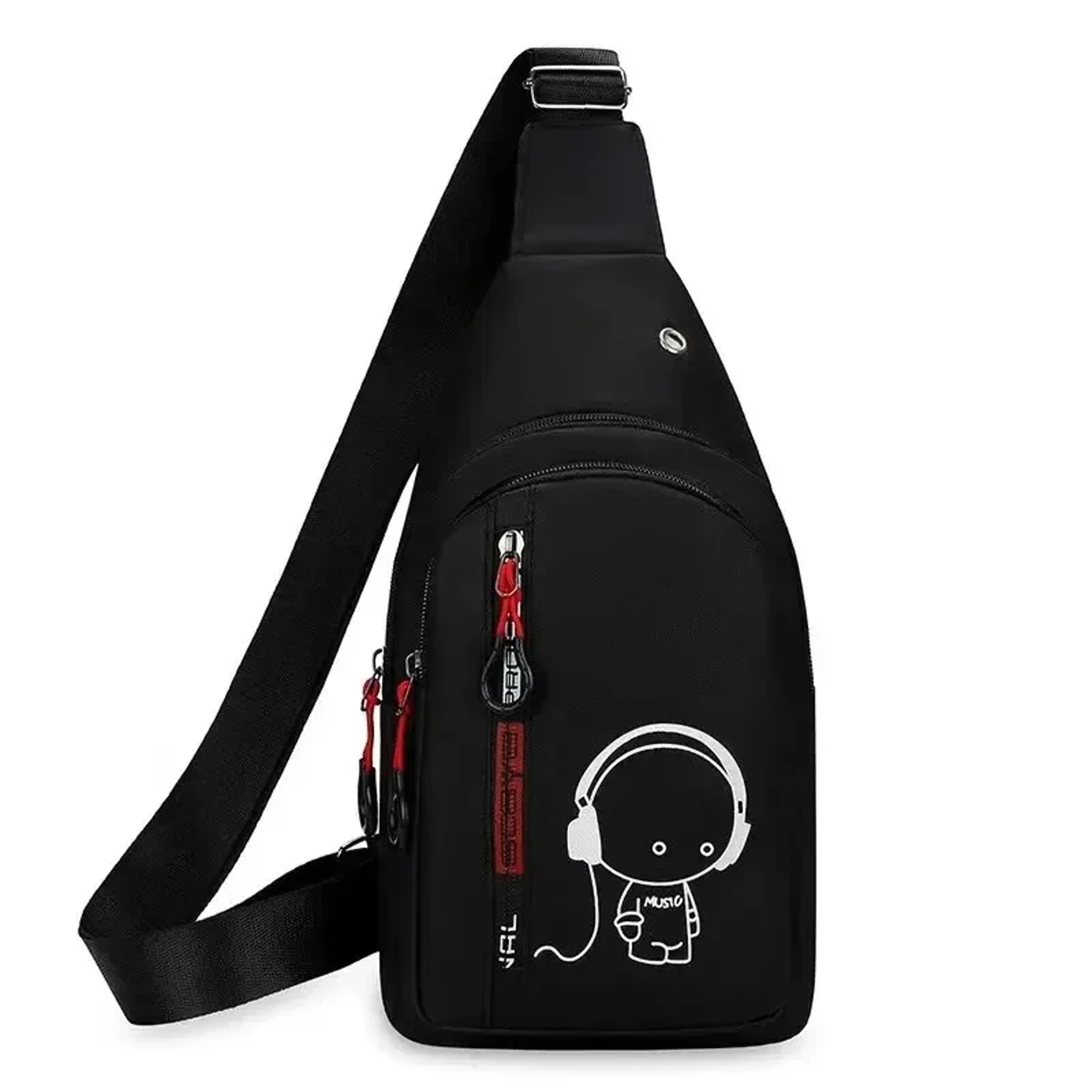 Mens Crossbody Chest Bag Light weight Cycling Shoulder Bag – view 6