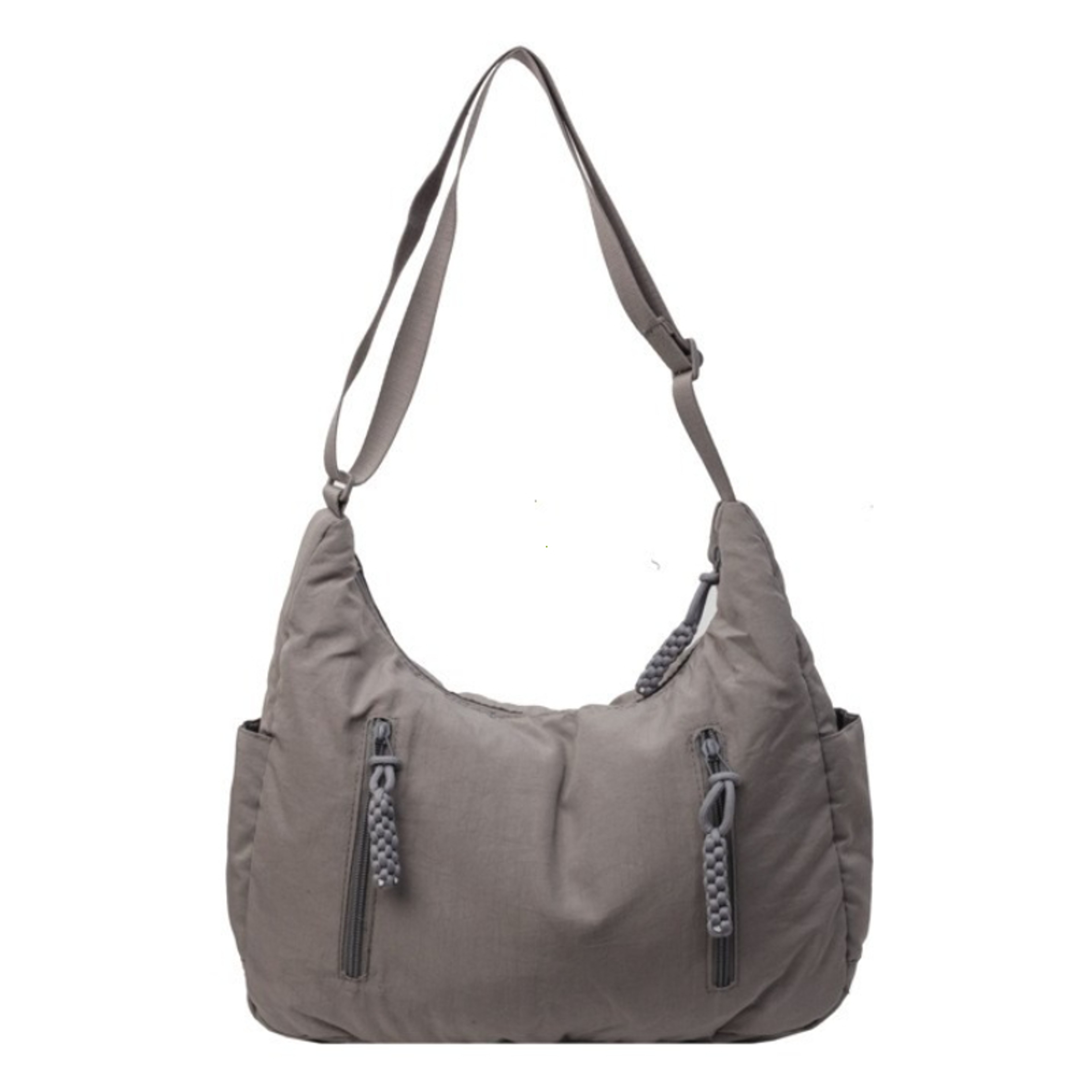 Soft Cloth Shoulder Bag Large Casual Crossbody Handbag For Women 4