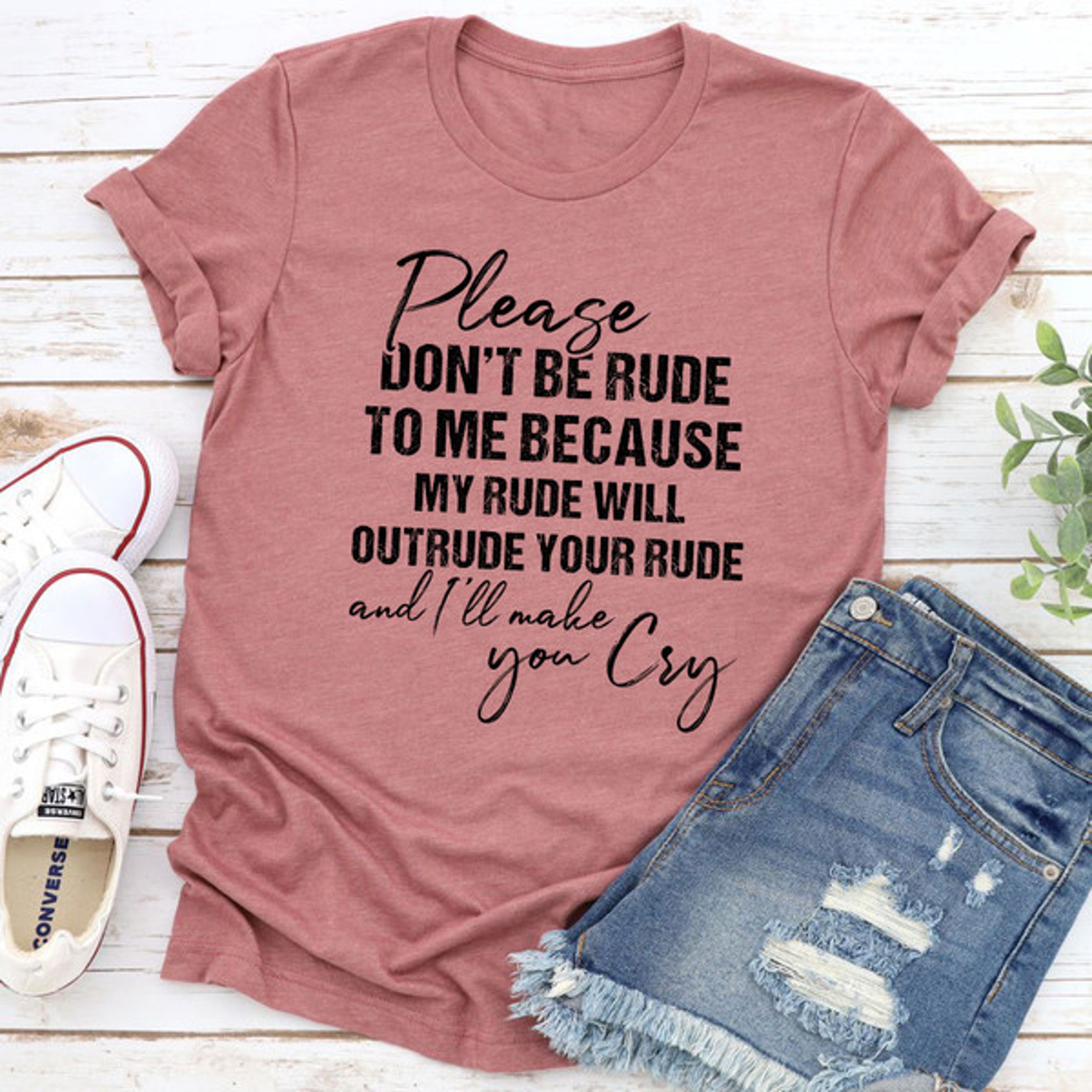 Please Don't Be Rude to Me T-Shirt – view 4