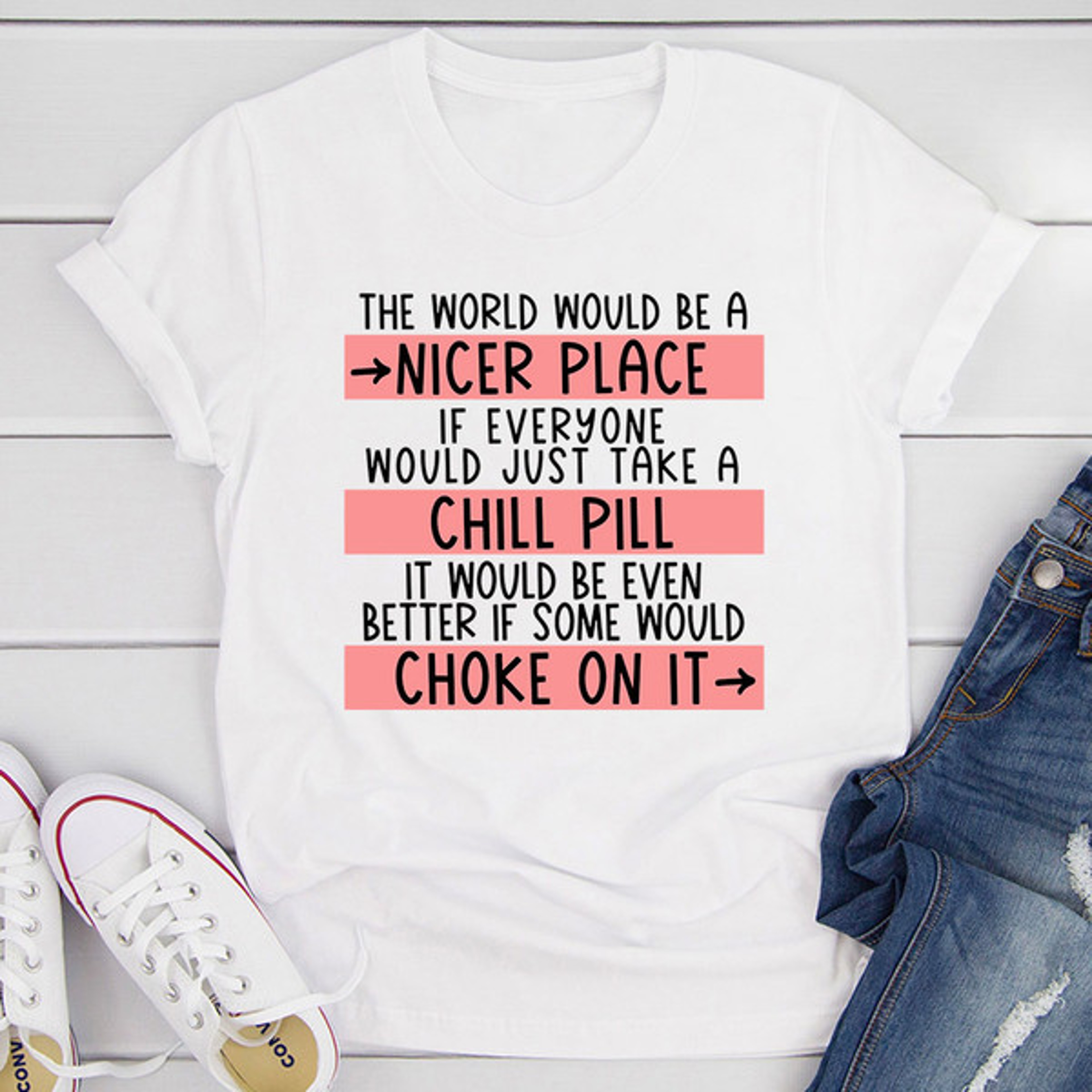 Take A Chill Pill T-Shirt – view 2