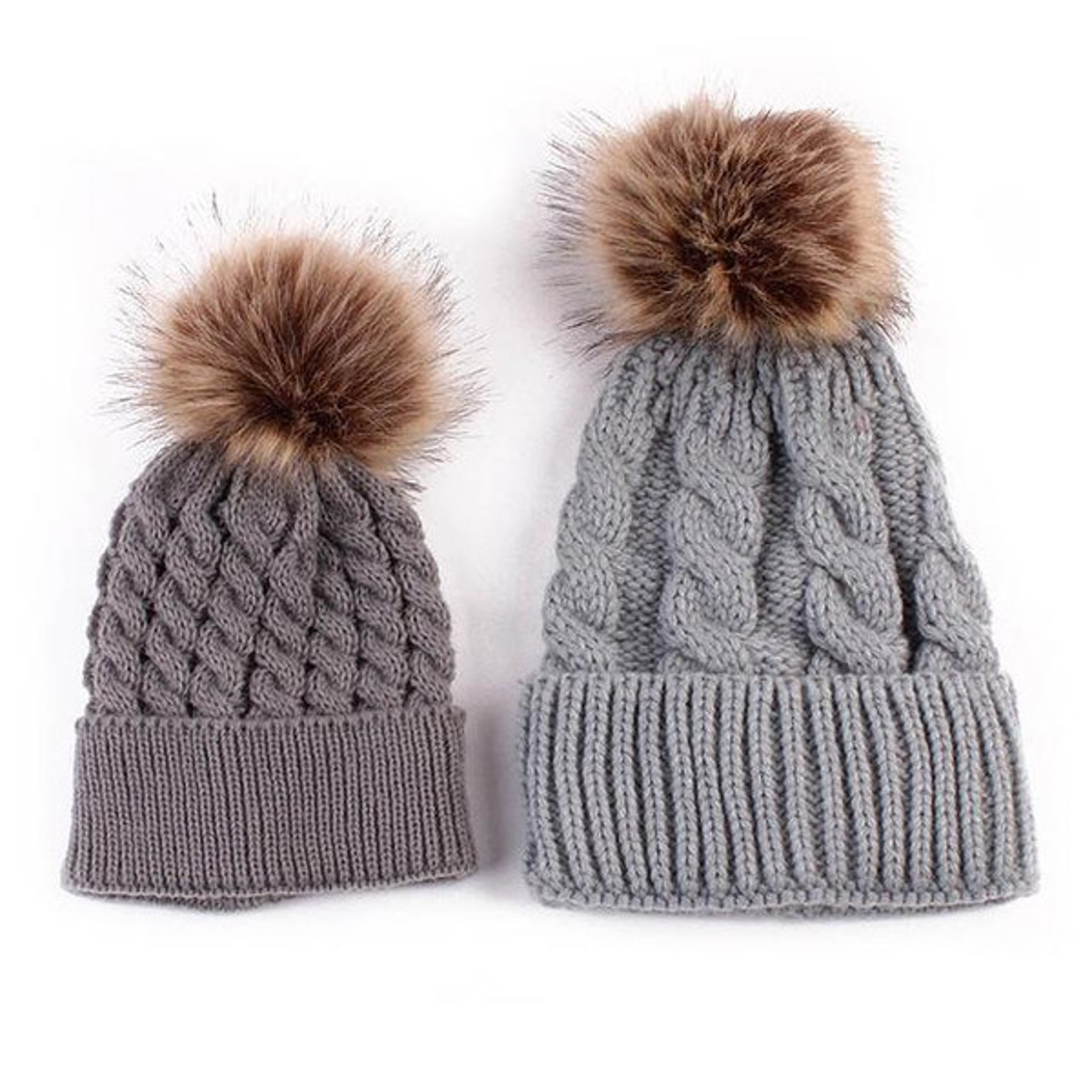 Best matching beanies for mom and baby