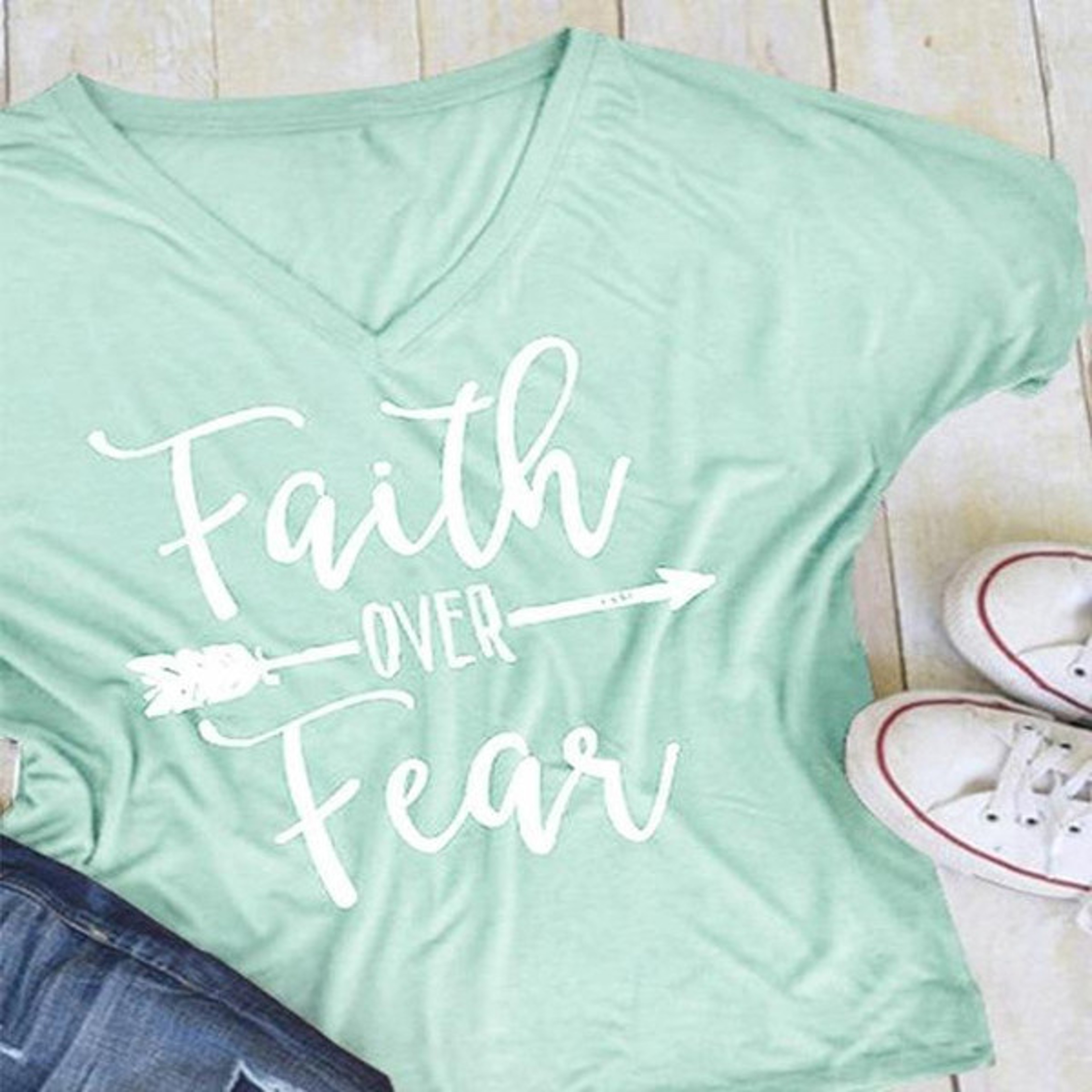 Faith Over Fear  T-Shirt