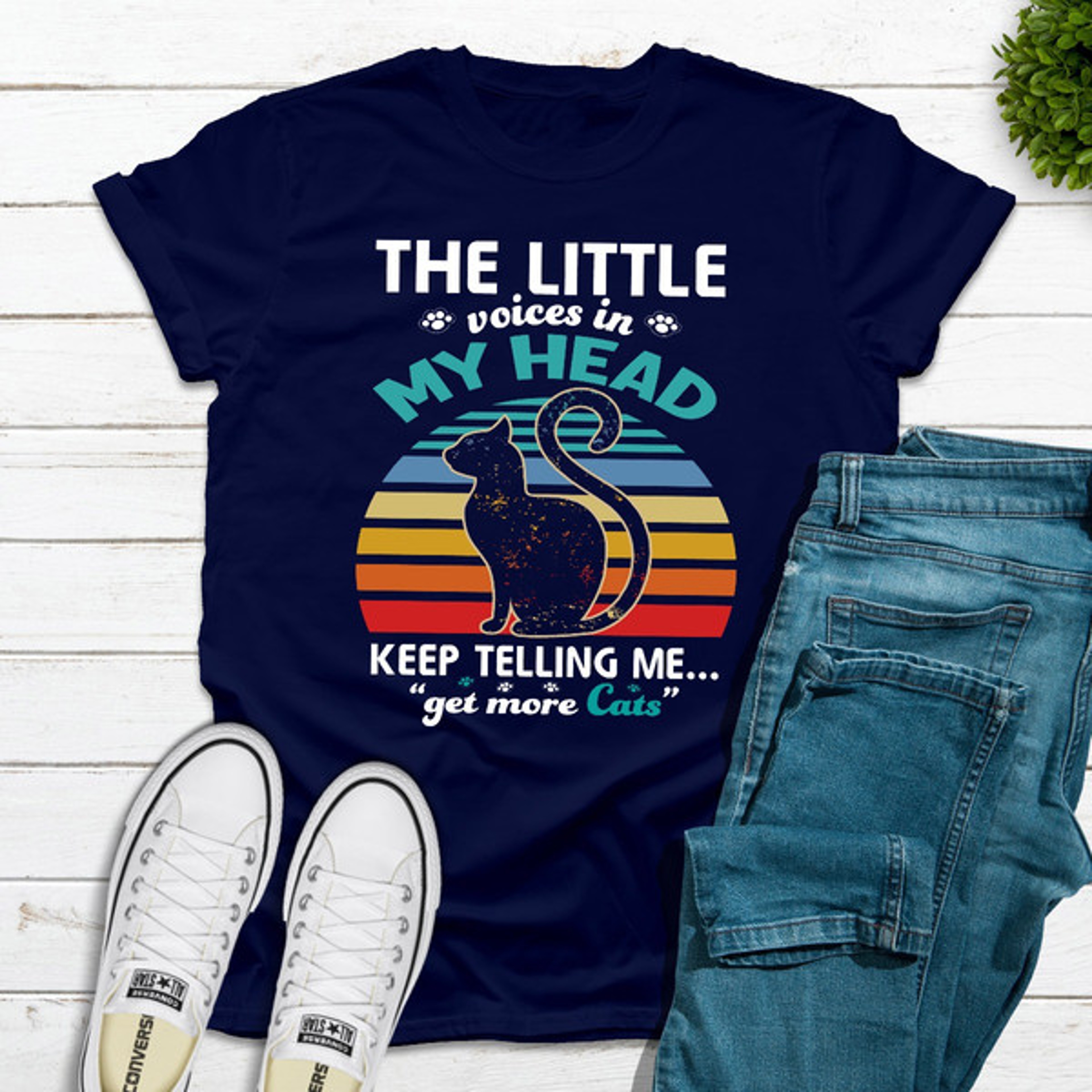 The Little Voices In My Head Keep Telling Me Get More Cats – view 2