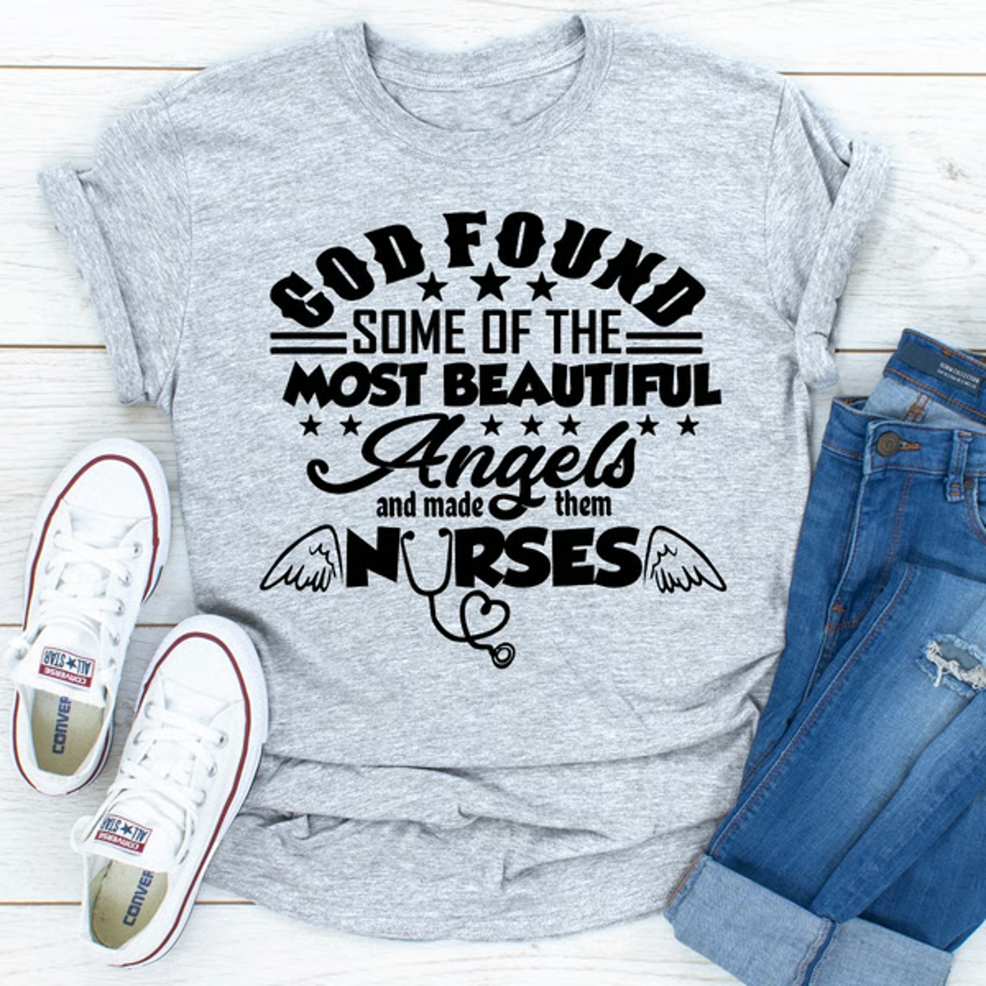 God Found Some Of The Most Beautiful Angels And Made Them Nurses – view 2