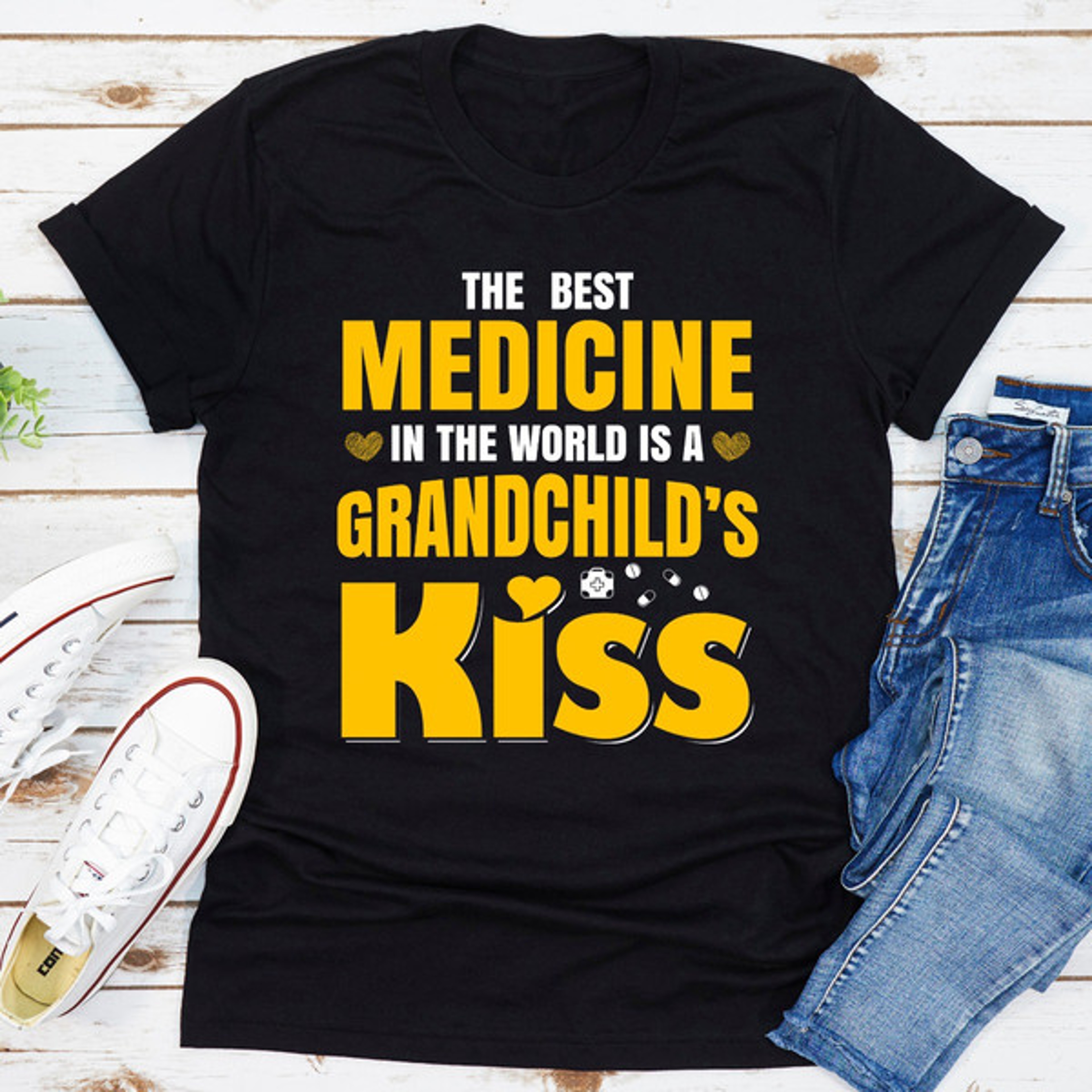 The Best Medicine In The World Is A Grandchild's Kiss – view 3