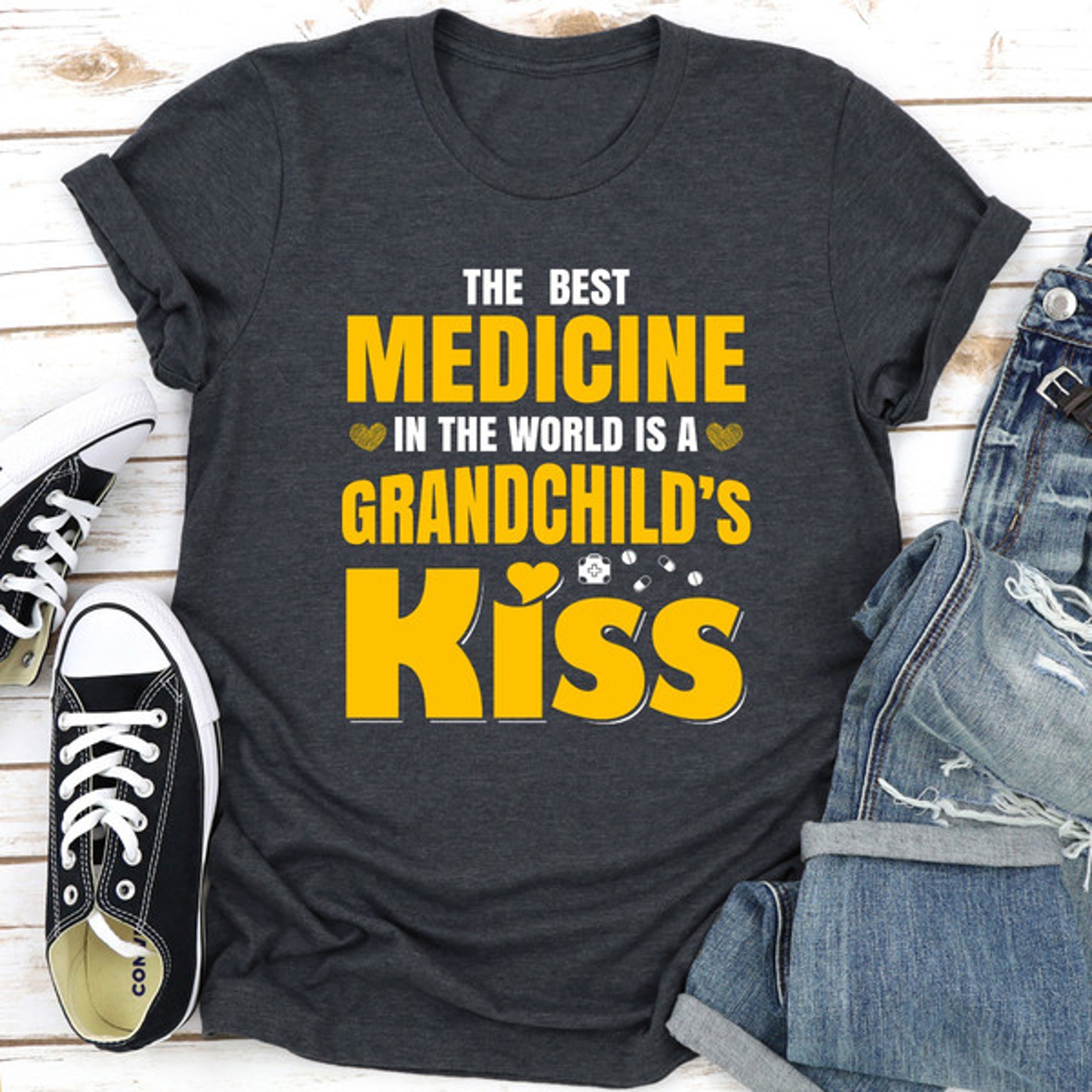 The Best Medicine In The World Is A Grandchild's Kiss – view 2