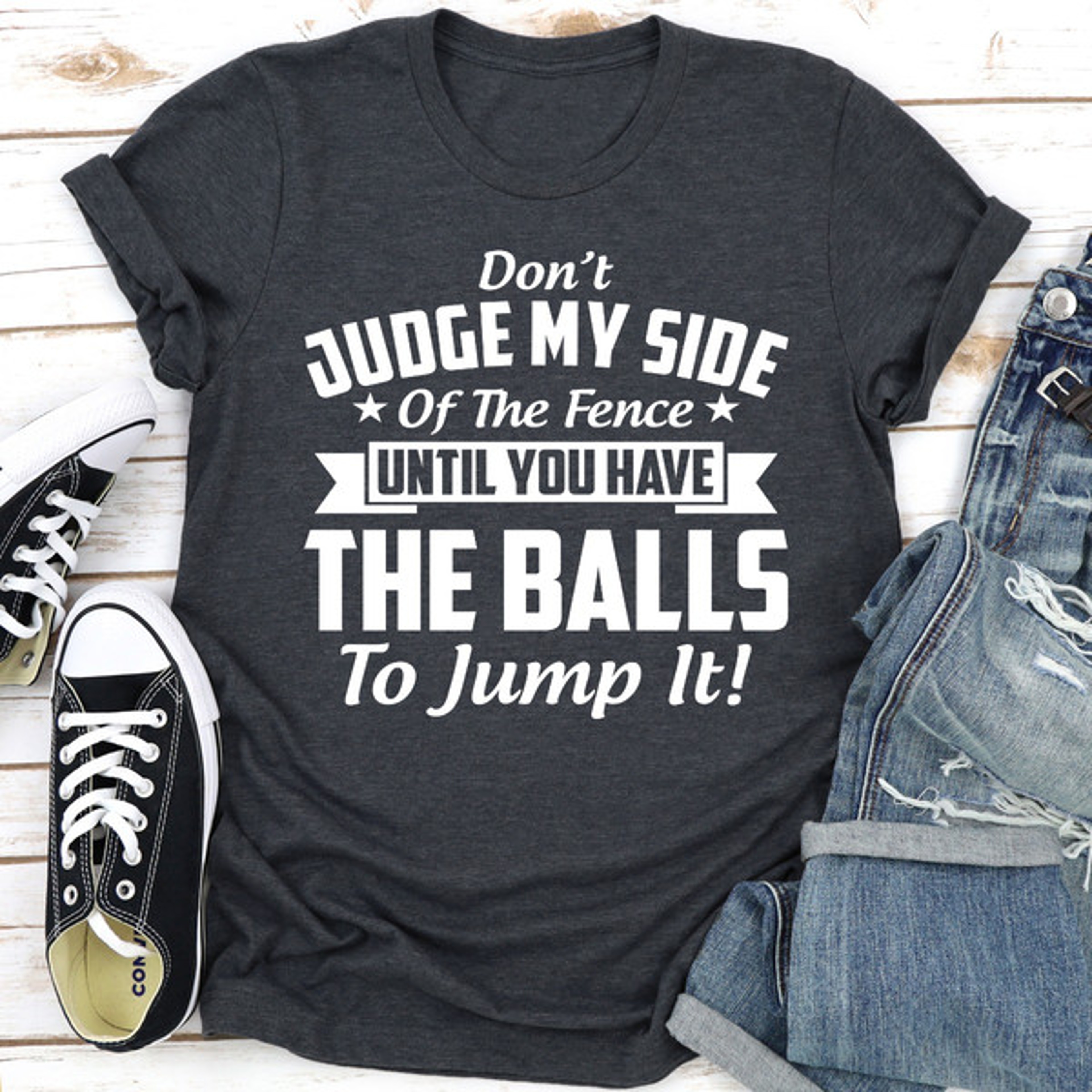 Don't Judge My Side Of The Fence – view 2