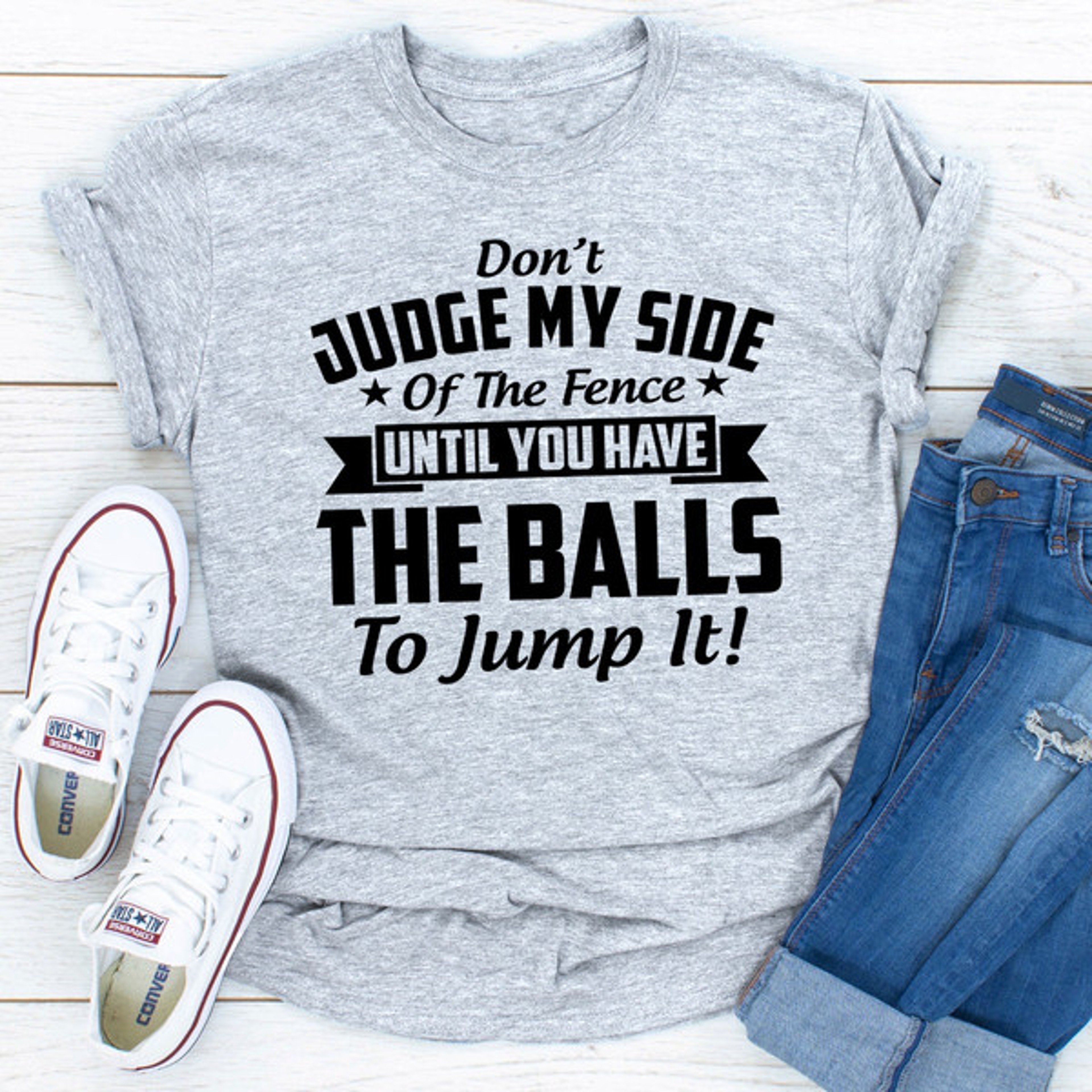 Don't Judge My Side Of The Fence – view 3