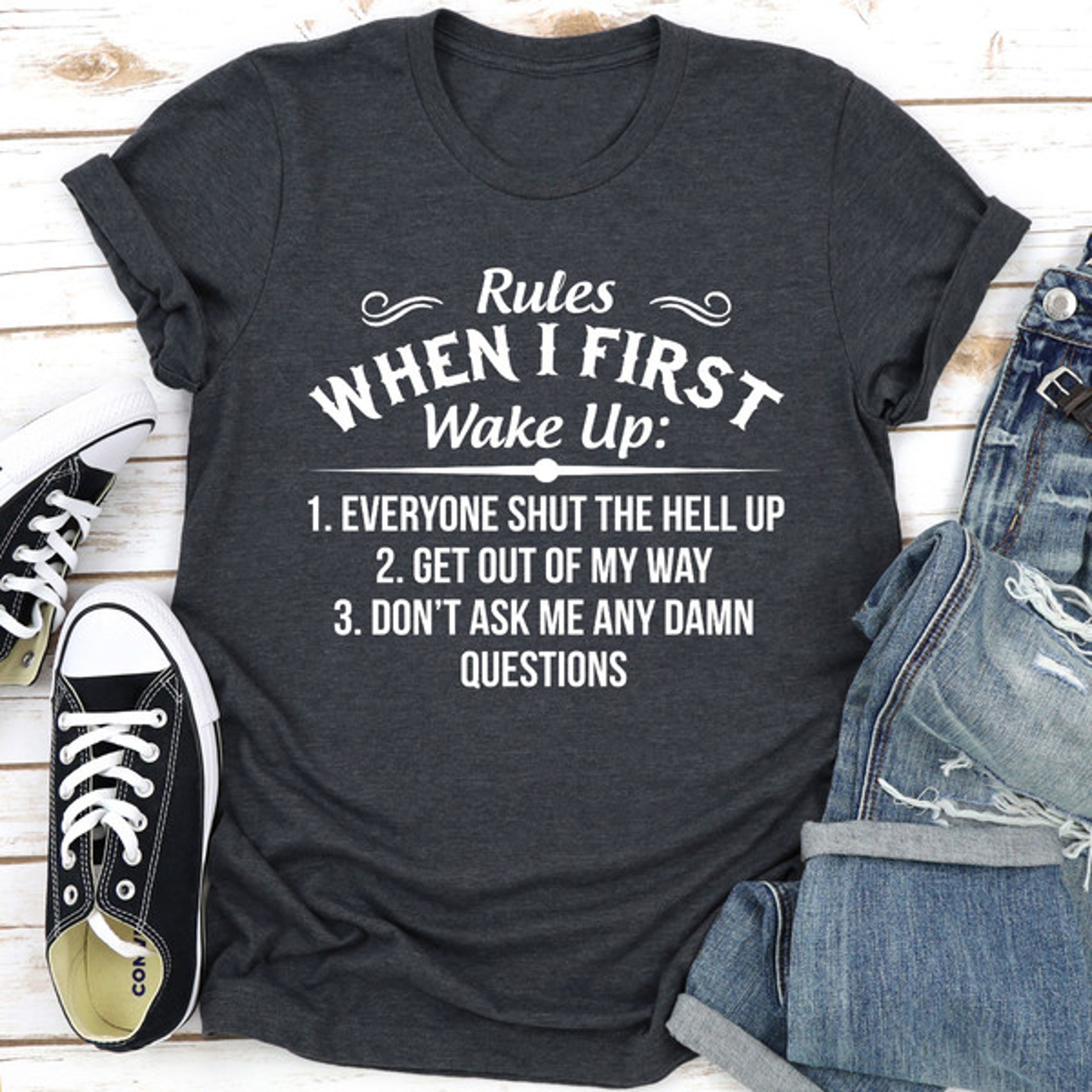 Rules When I First Wake Up – view 1