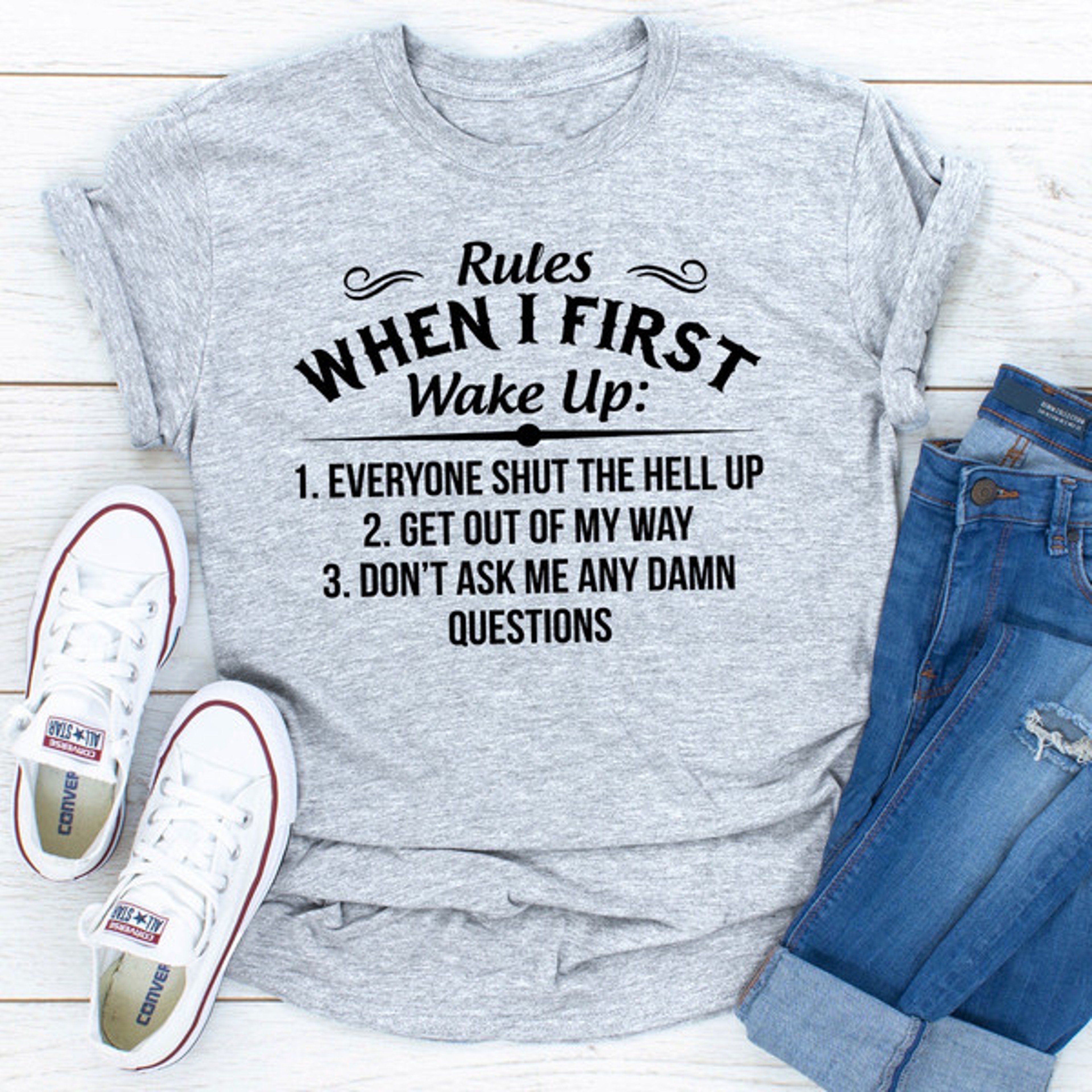 Rules When I First Wake Up – view 2