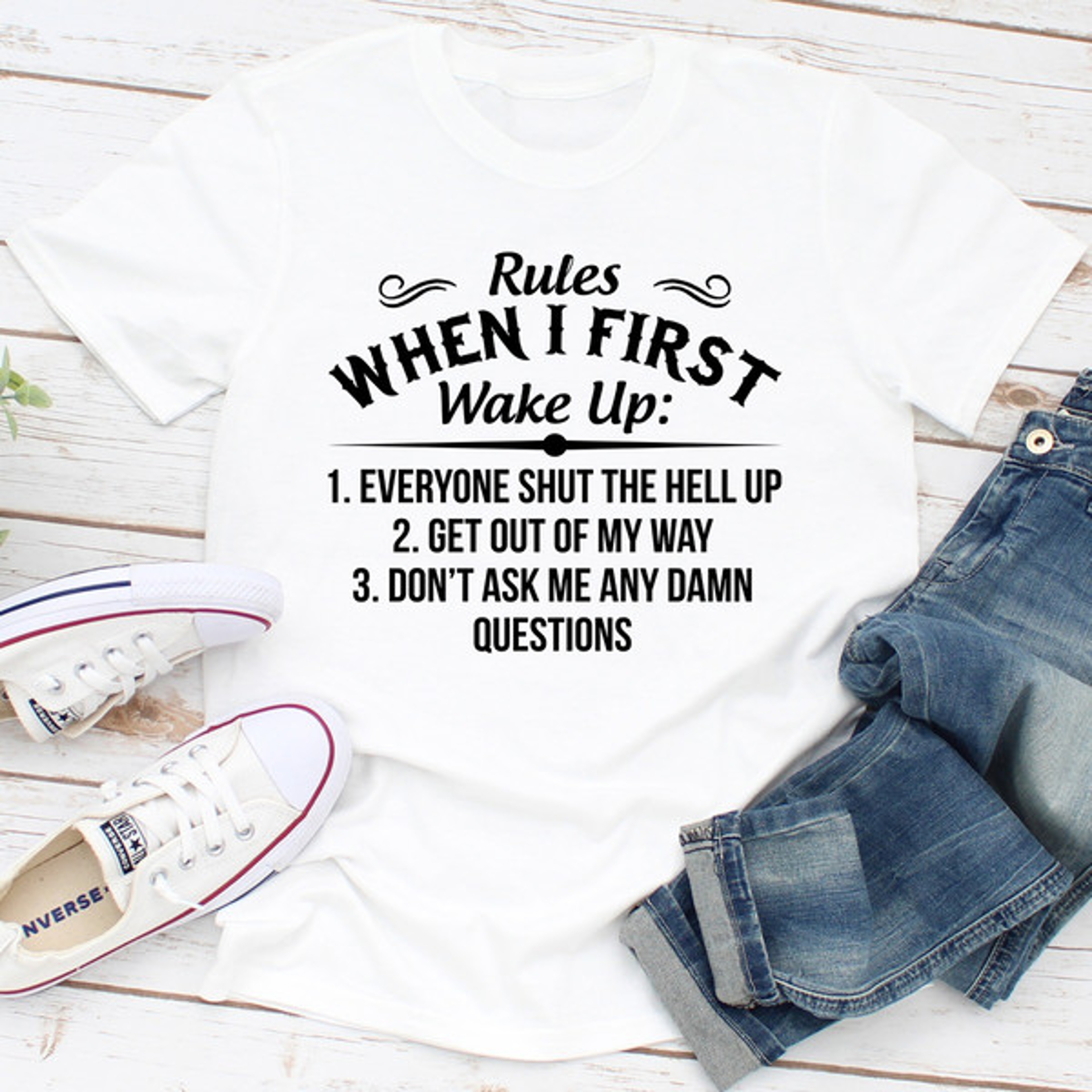 Rules When I First Wake Up – view 3