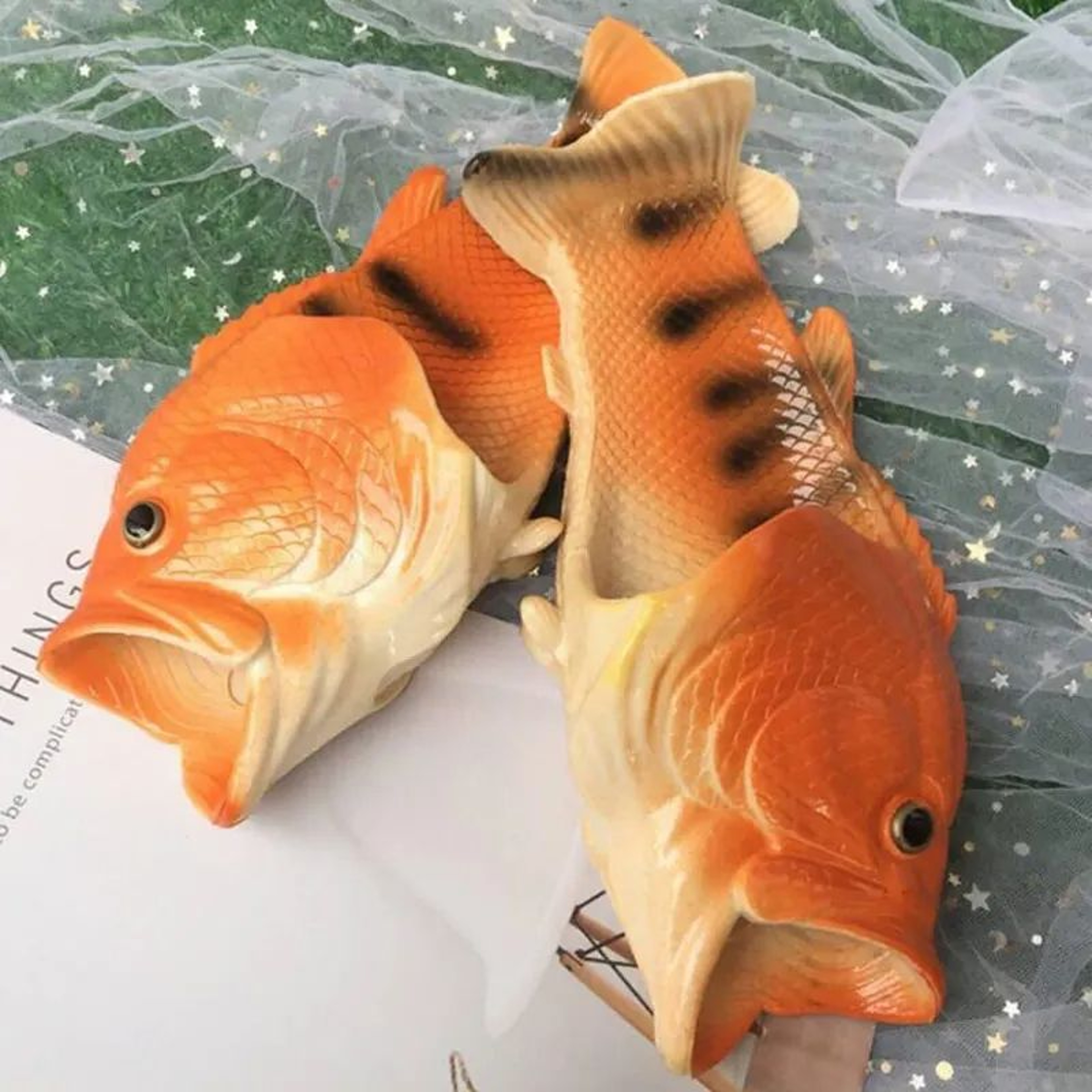 Fish Slippers Unisex Outdoor Summer Beach Sandals Soft Fishing Stylish Footwear 5