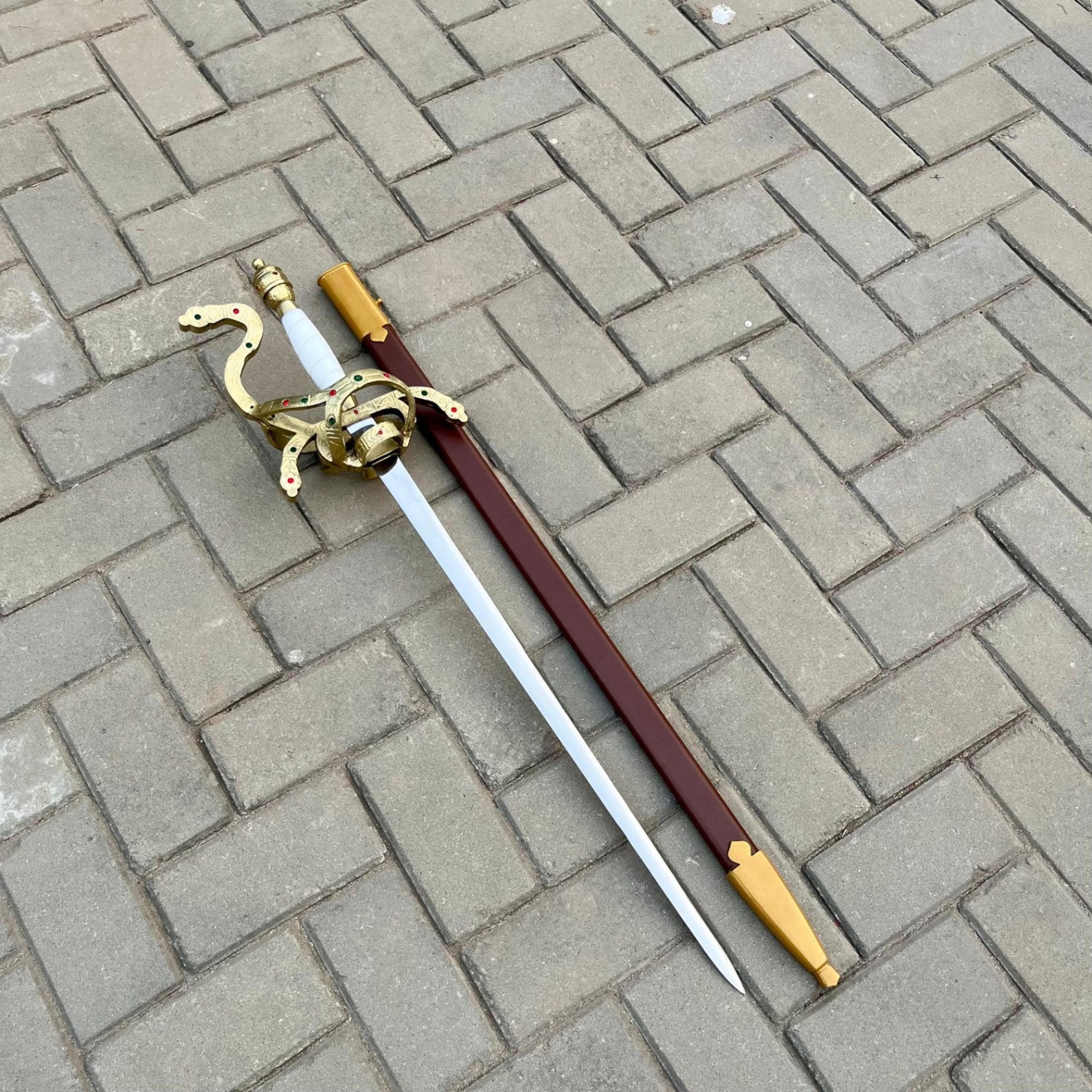 Ingio Montoya Rapier Sword Replica Hand Forged Toledo Spanish Style Rapier Sword Replica The Pr 2jpg