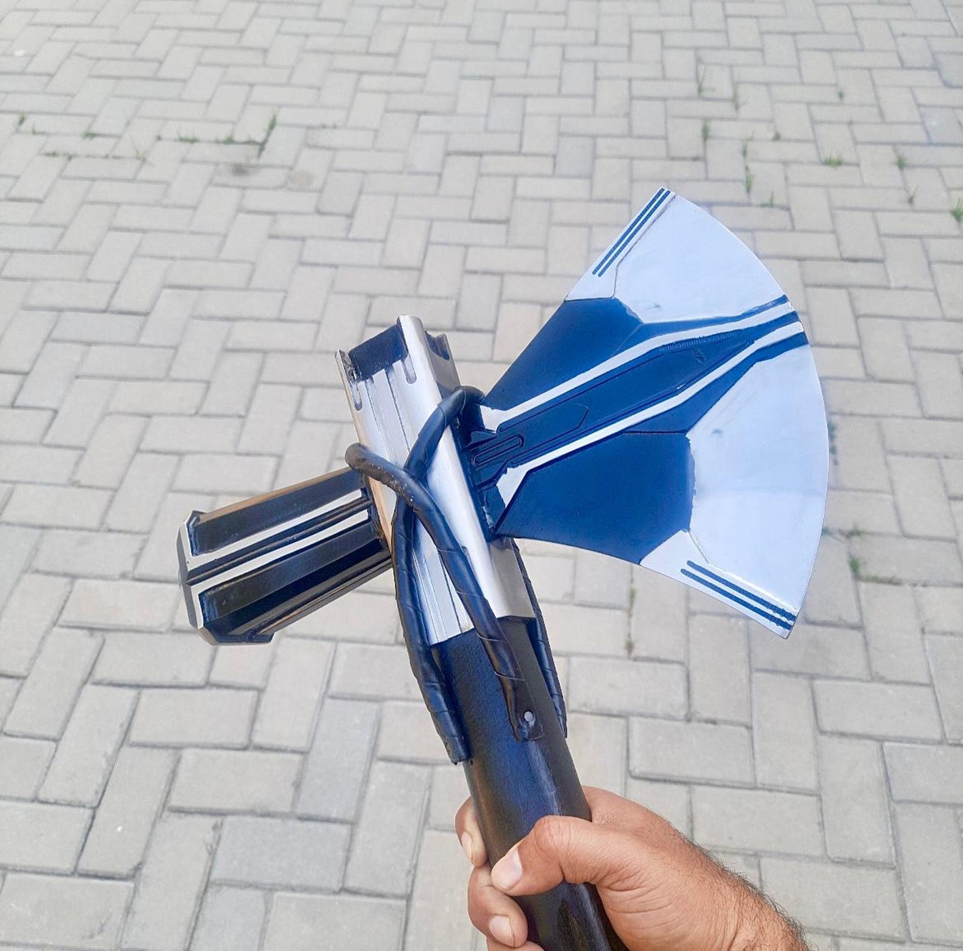 Marvel Thor Stormbreaker Axe Replica Collectible Prop For Cosplay And Display  Handcrafted Ave 9
