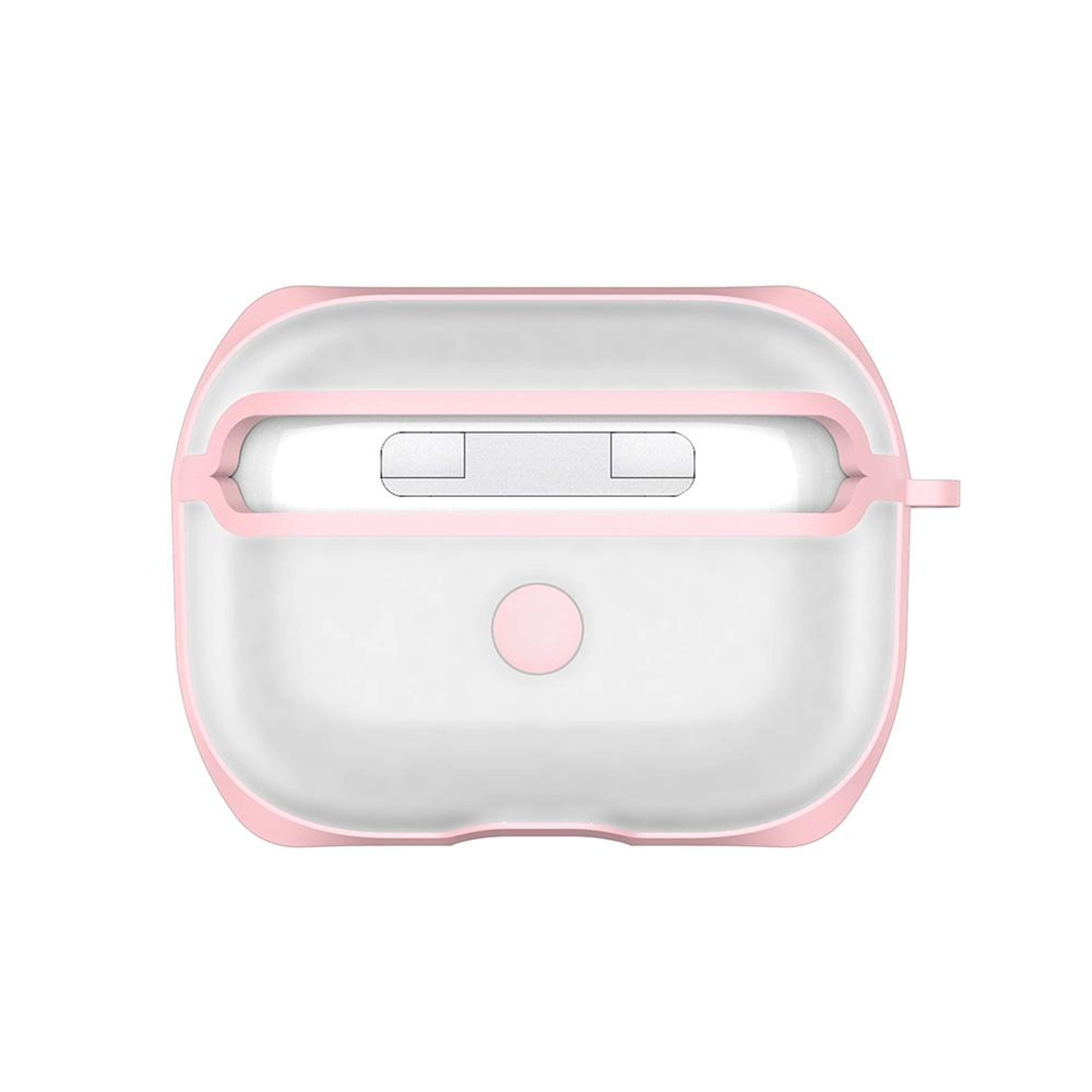 Transparent AirPods Pro Case with Hook, Shockproof PC TPU Cover for Wireless Charging – view 10