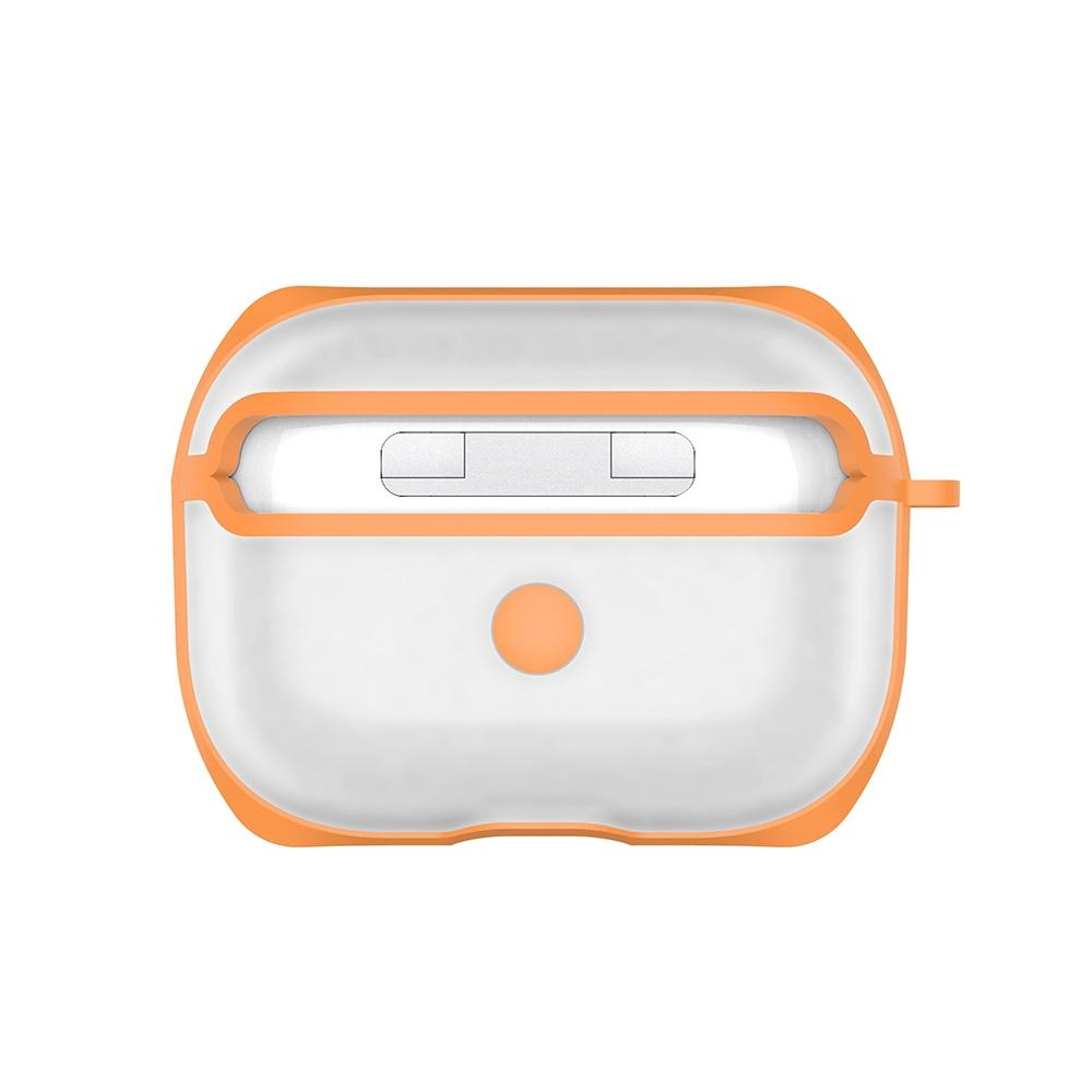 Transparent AirPods Pro Case with Hook, Shockproof PC TPU Cover for Wireless Charging – view 9