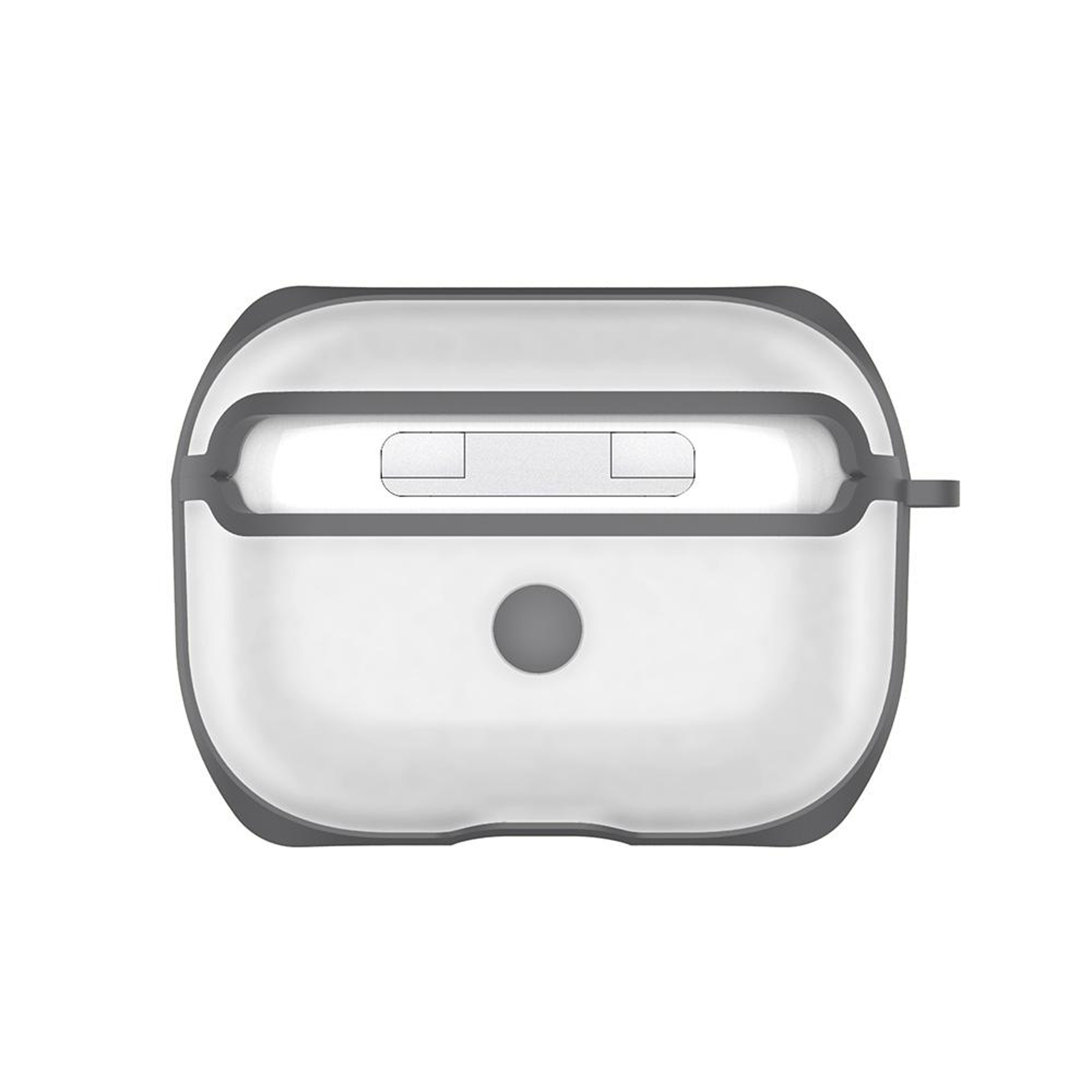 Transparent AirPods Pro Case with Hook, Shockproof PC TPU Cover for Wireless Charging – view 11