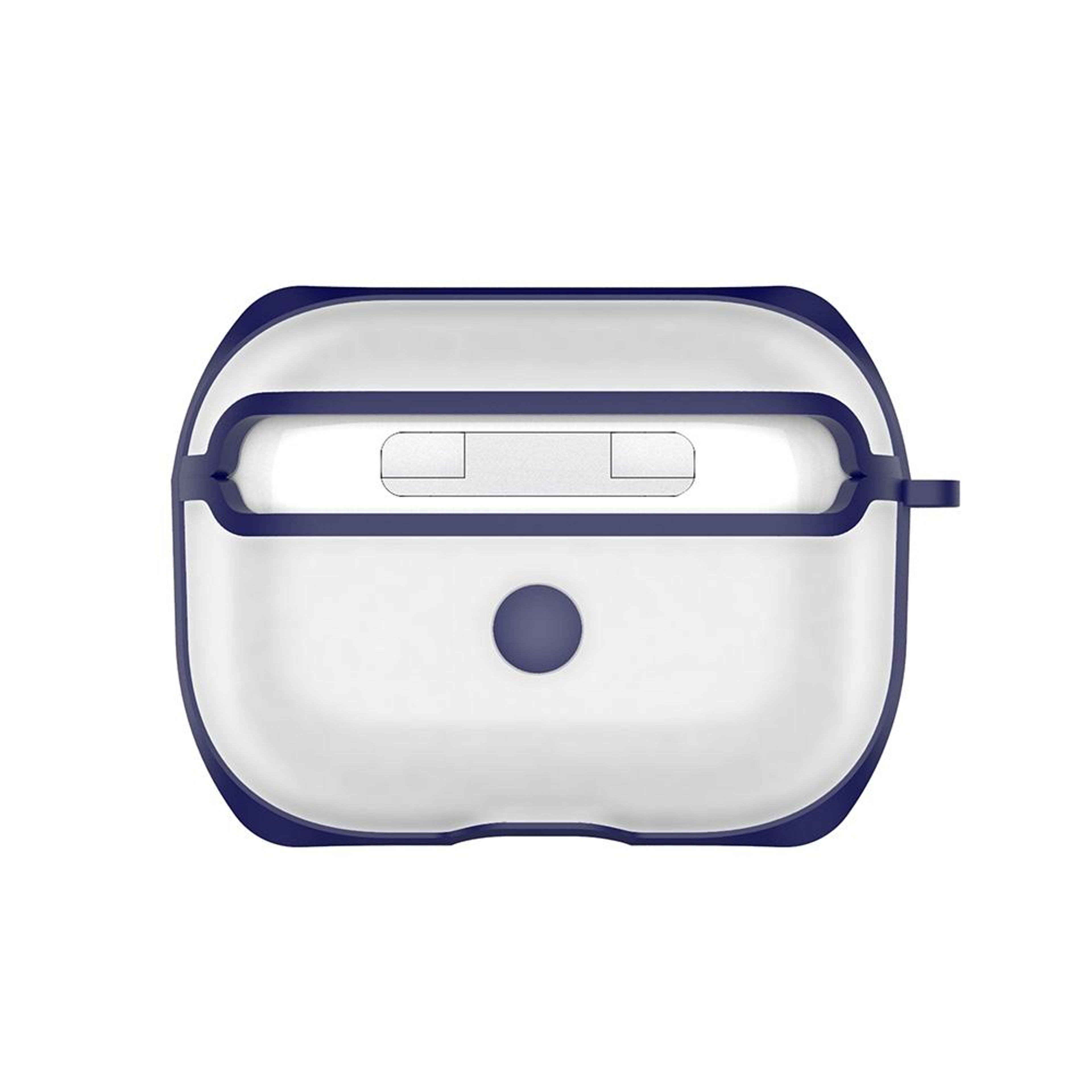 Transparent AirPods Pro Case with Hook, Shockproof PC TPU Cover for Wireless Charging – view 13