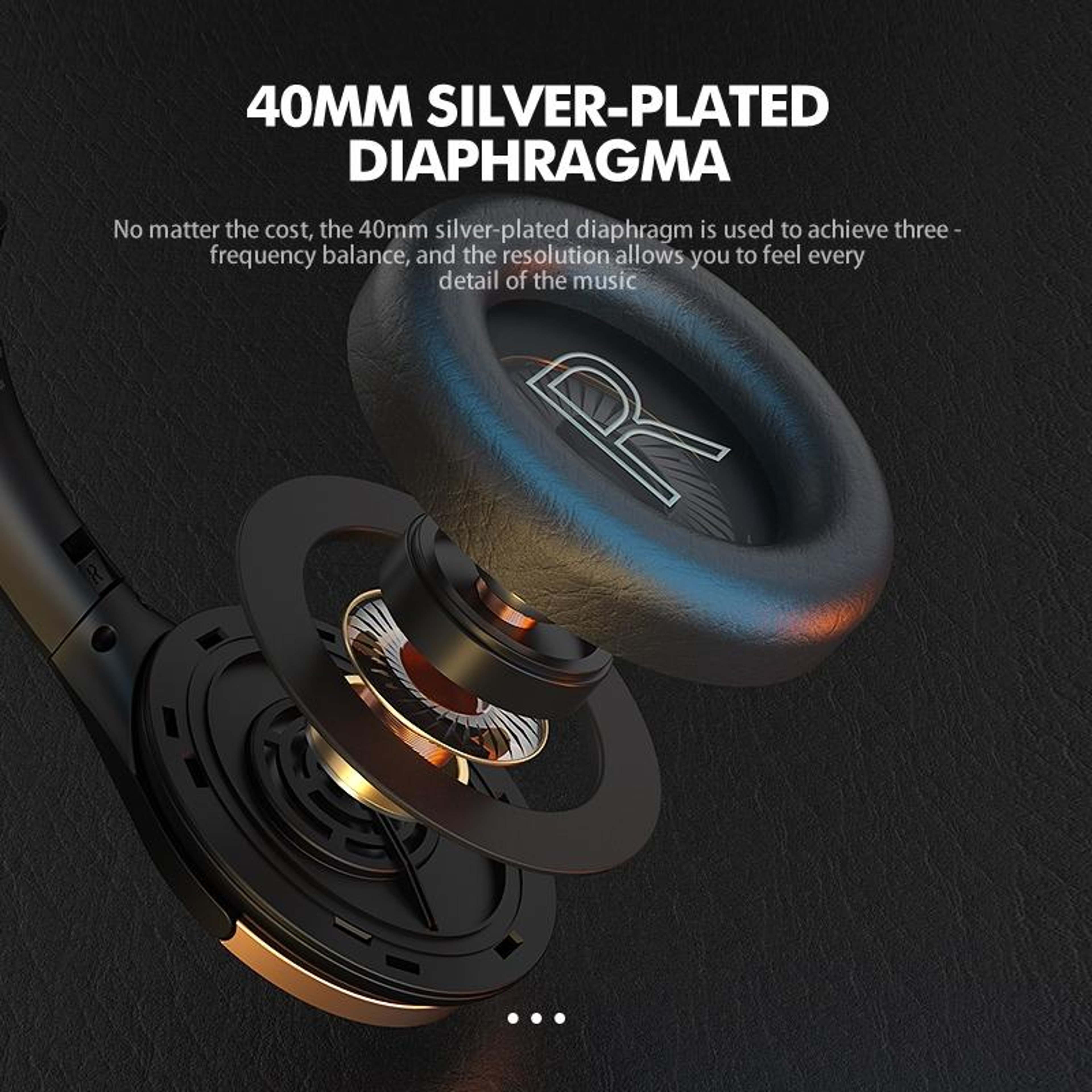 ANC Gaming Wireless Headphones With StudioQuality Sound 8