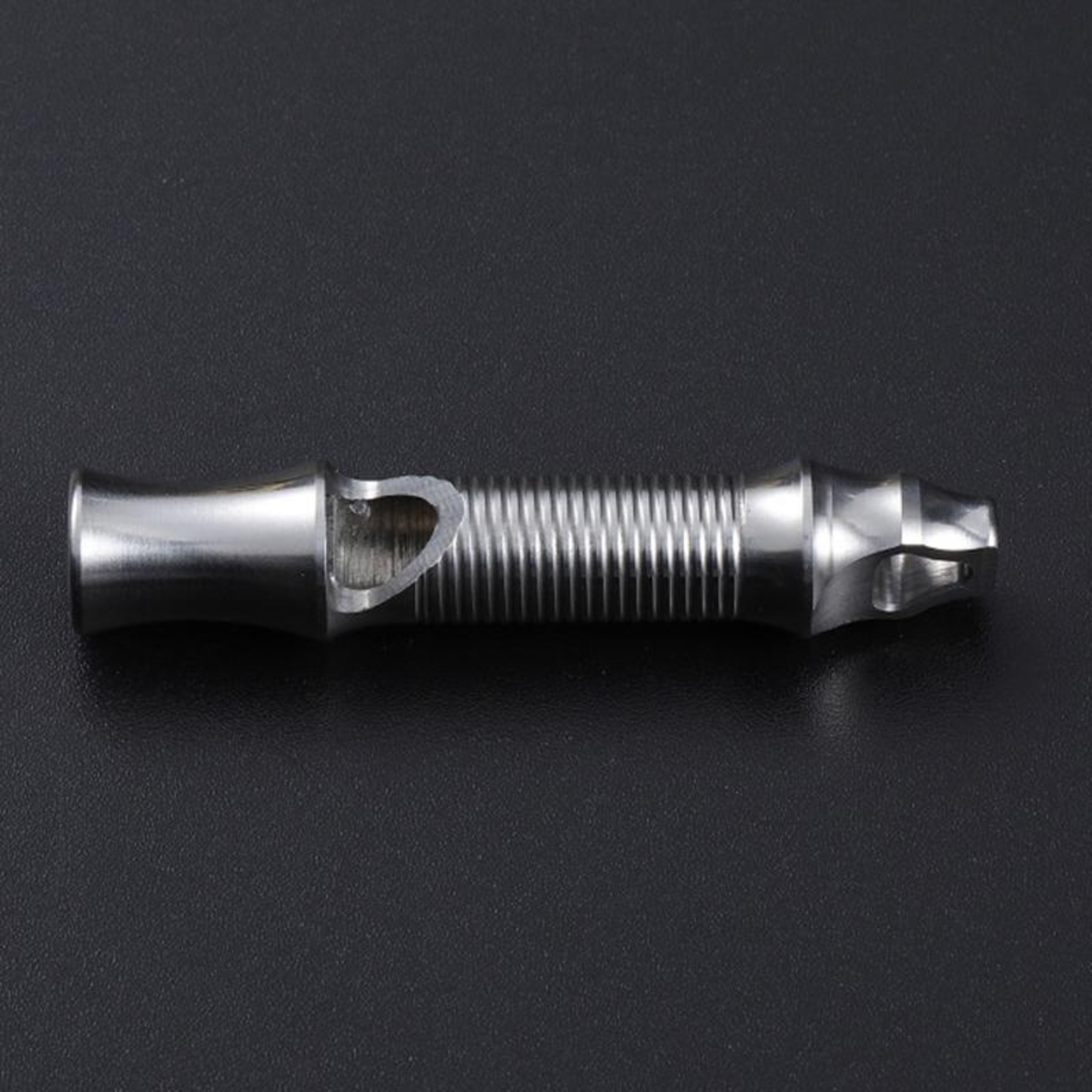 Premium Stainless Steel Emergency Survival Whistle High Frequency Outdoor Rescue Tool – view 2
